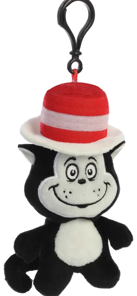 Dr. Seuss | Licensed Aurora® - Dr. Seuss - 4" Cat In The Hat Keychain