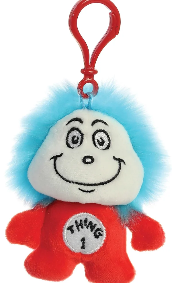 Dr. Seuss | Licensed Aurora® - Dr. Seuss - 4" Thing 1 Keychain