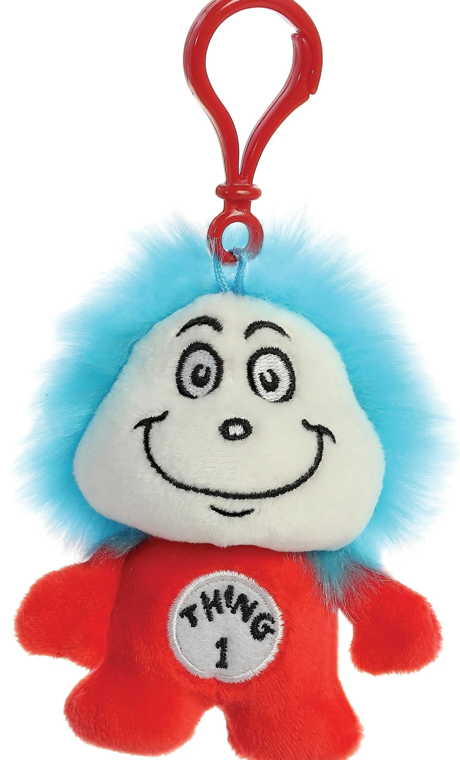Dr. Seuss | Licensed Aurora® - Dr. Seuss - 4" Thing 1 Keychain