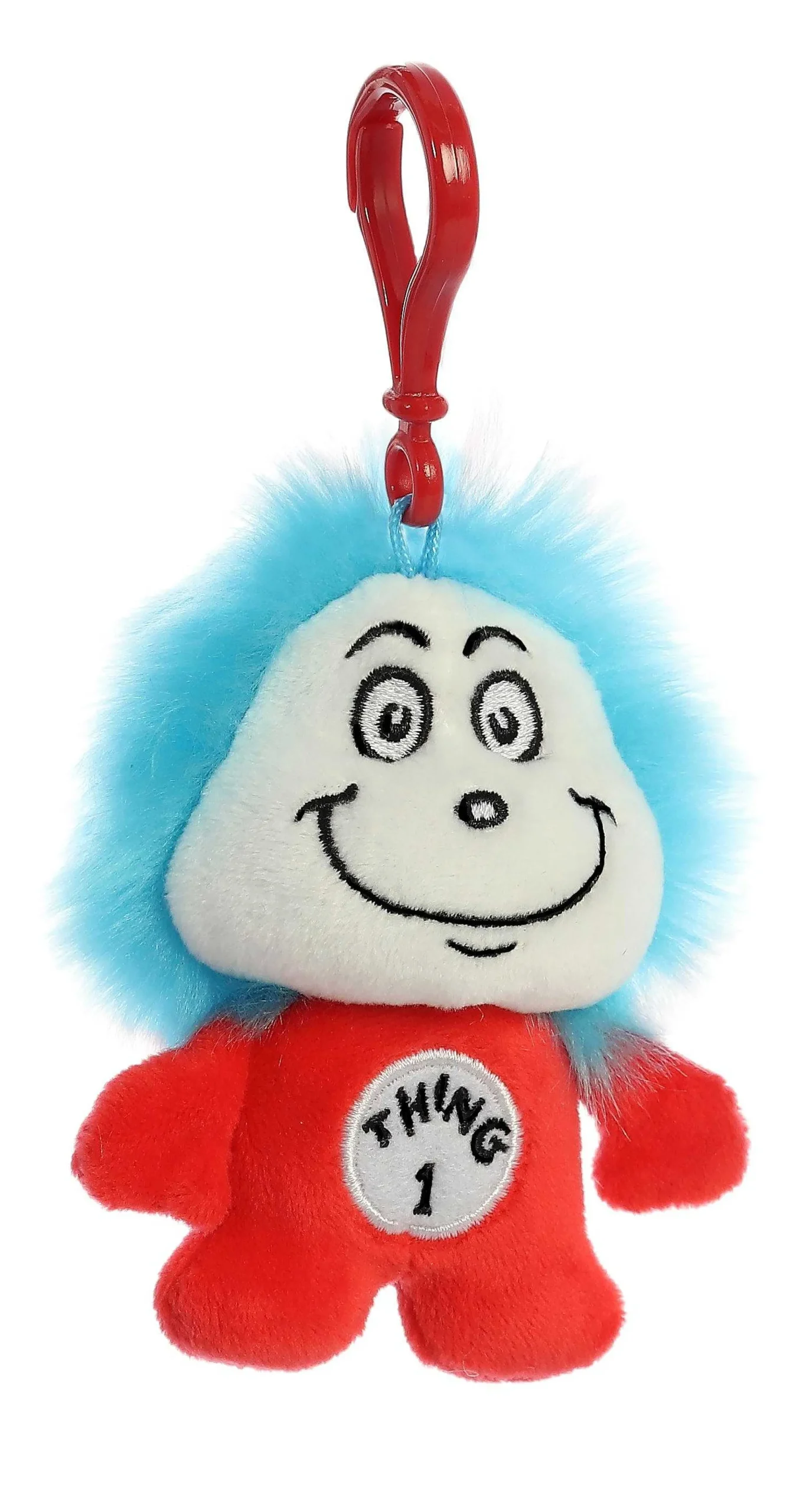 Dr. Seuss | Licensed Aurora® - Dr. Seuss - 4" Thing 1 Keychain