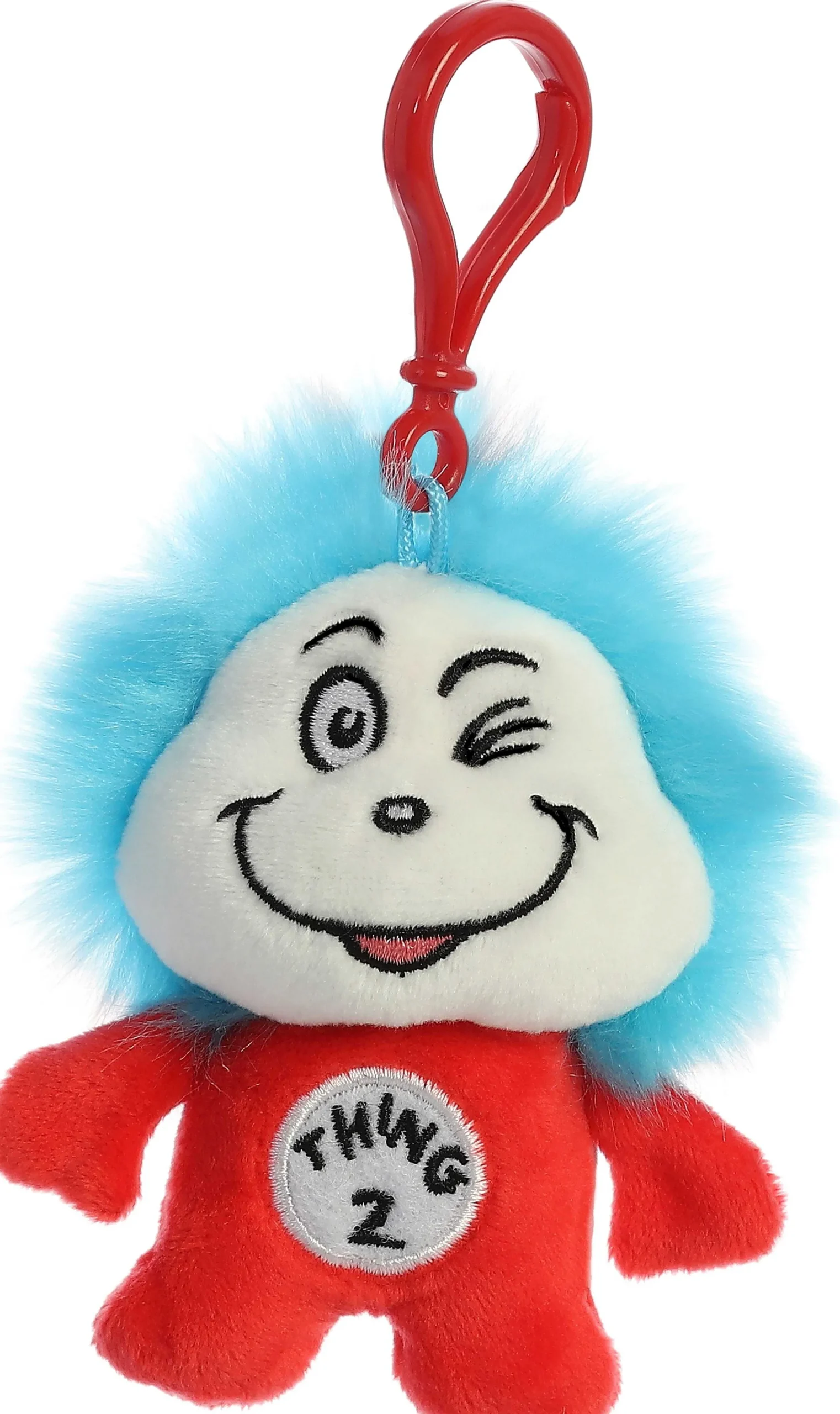 Dr. Seuss | Licensed Aurora® - Dr. Seuss - 4" Thing 2 Keychain