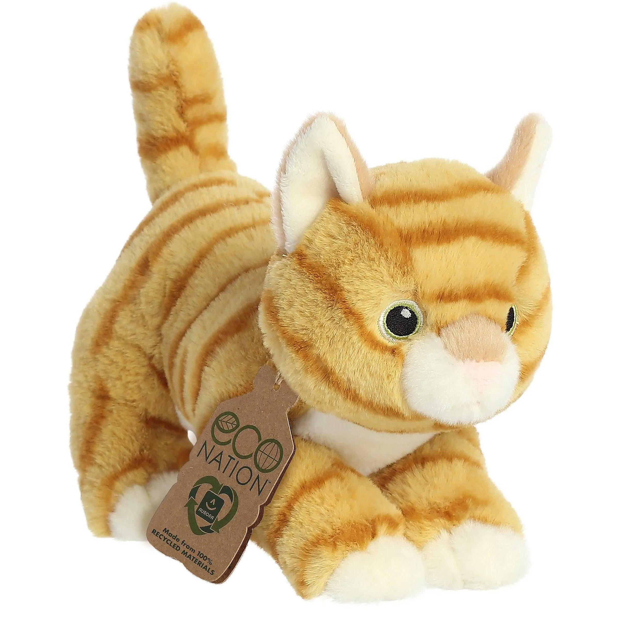 Eco Nation | Aurora® - Eco Nation - 8.5" Orange Tabby