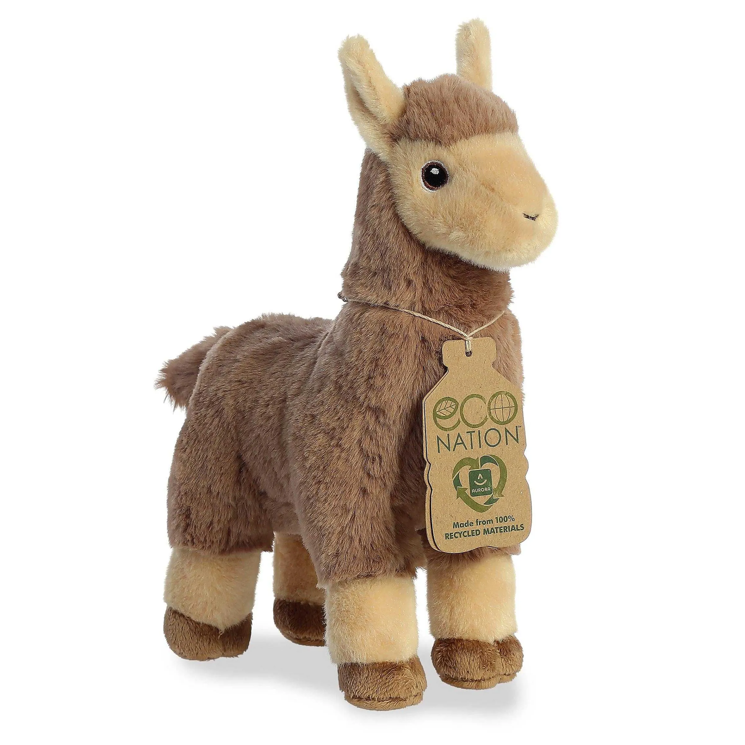 Eco Nation | Aurora® - Eco Nation - 11" Tan Llama