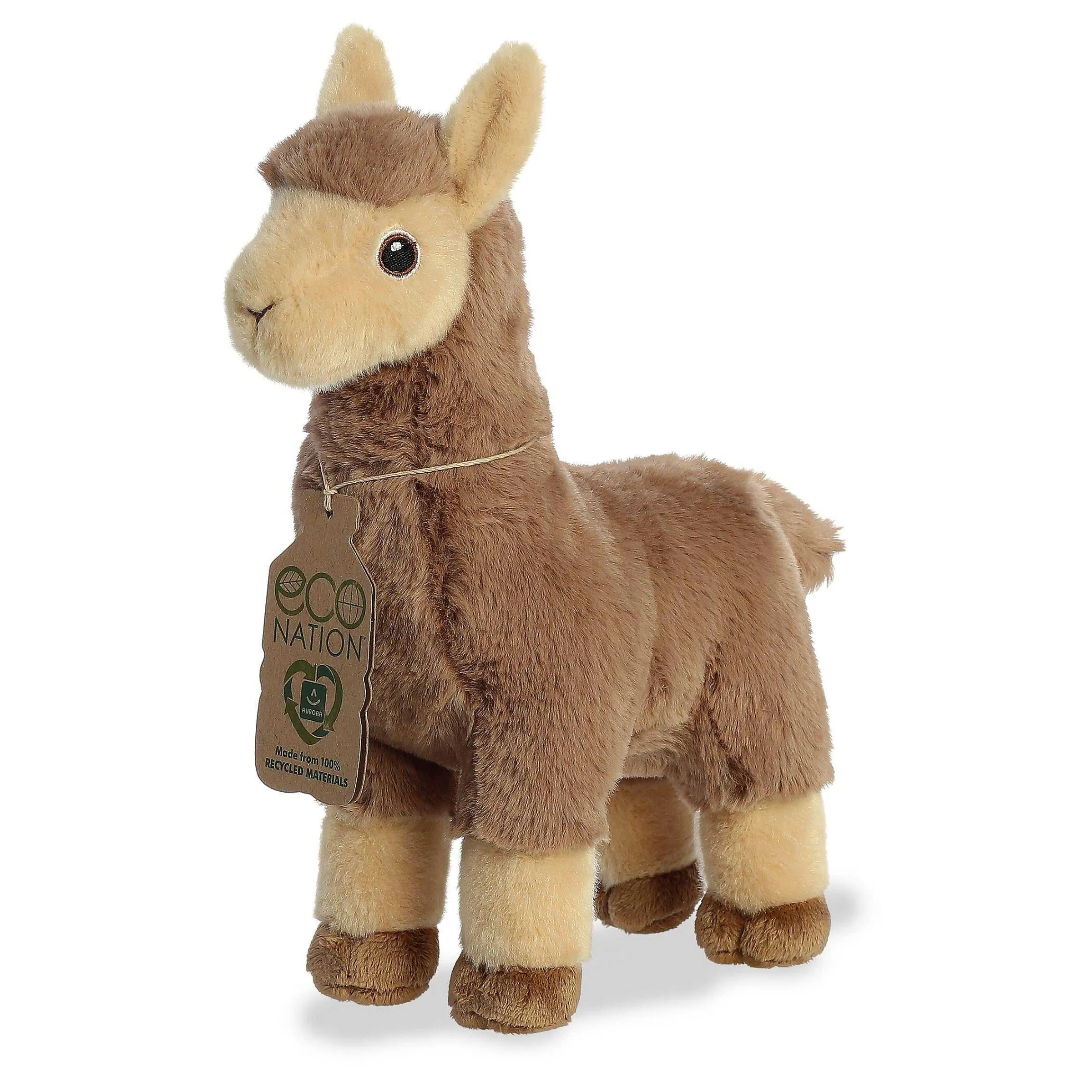 Eco Nation | Aurora® - Eco Nation - 11" Tan Llama