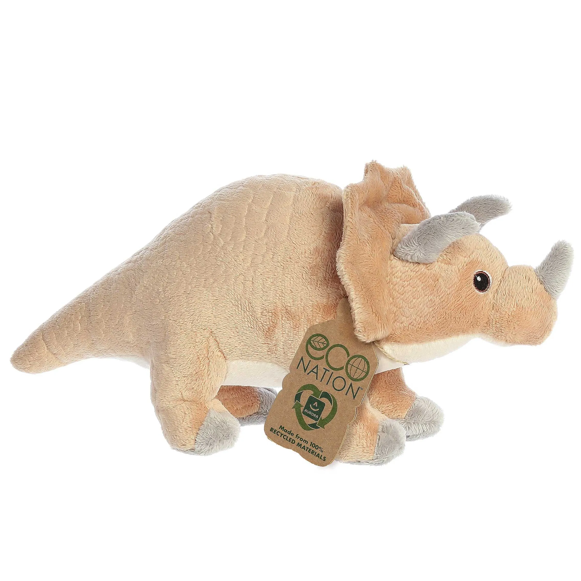 Eco Nation | Aurora® - Eco Nation - 12.5" Triceratops
