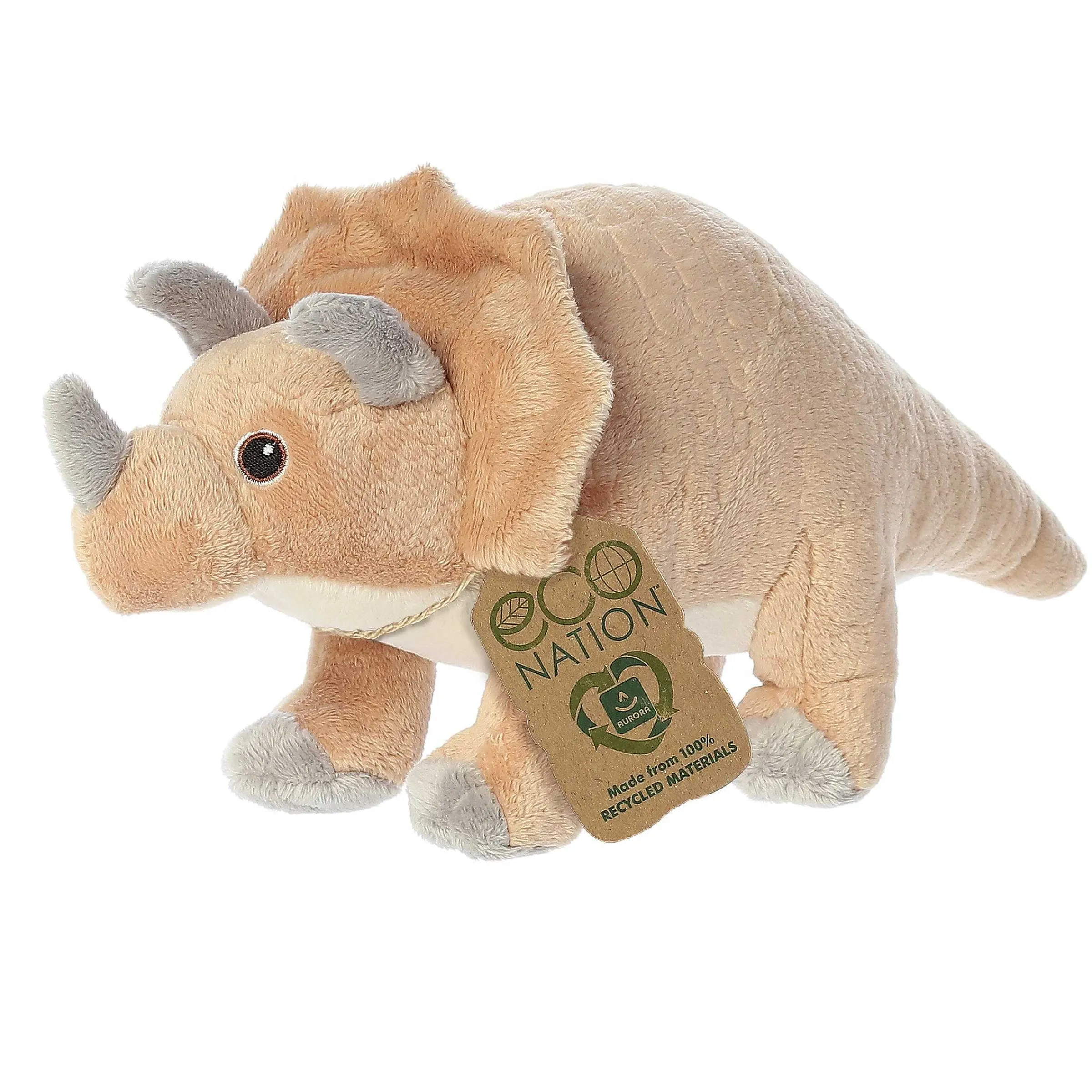Eco Nation | Aurora® - Eco Nation - 12.5" Triceratops