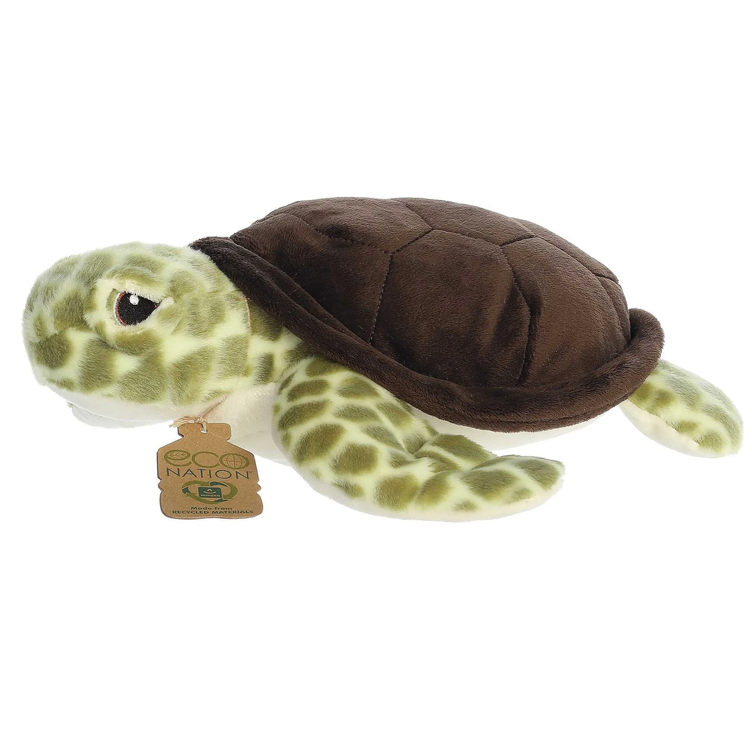 New | Aurora® - Eco Nation - Eco Hugs - 12" Sea Turtle