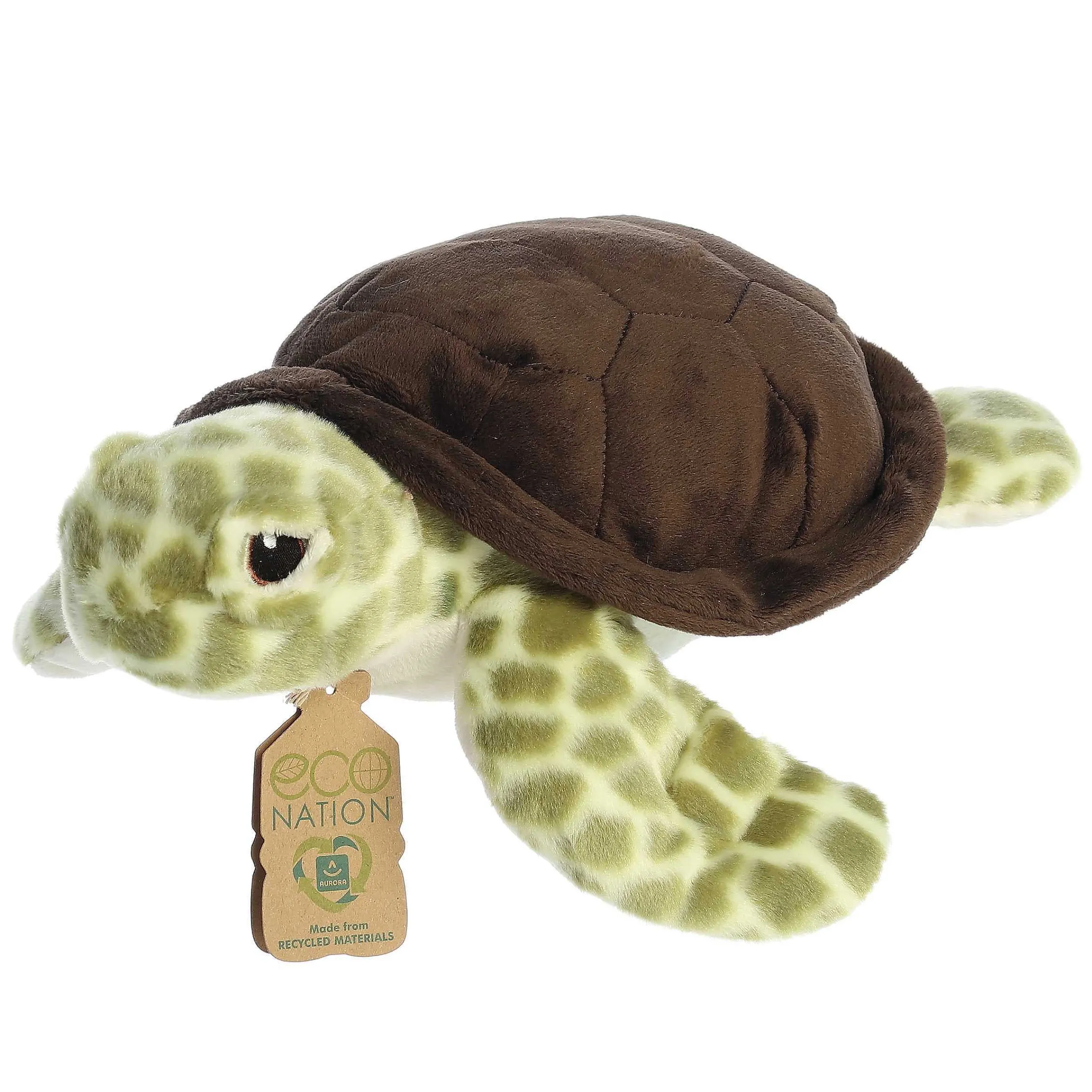 New | Aurora® - Eco Nation - Eco Hugs - 12" Sea Turtle