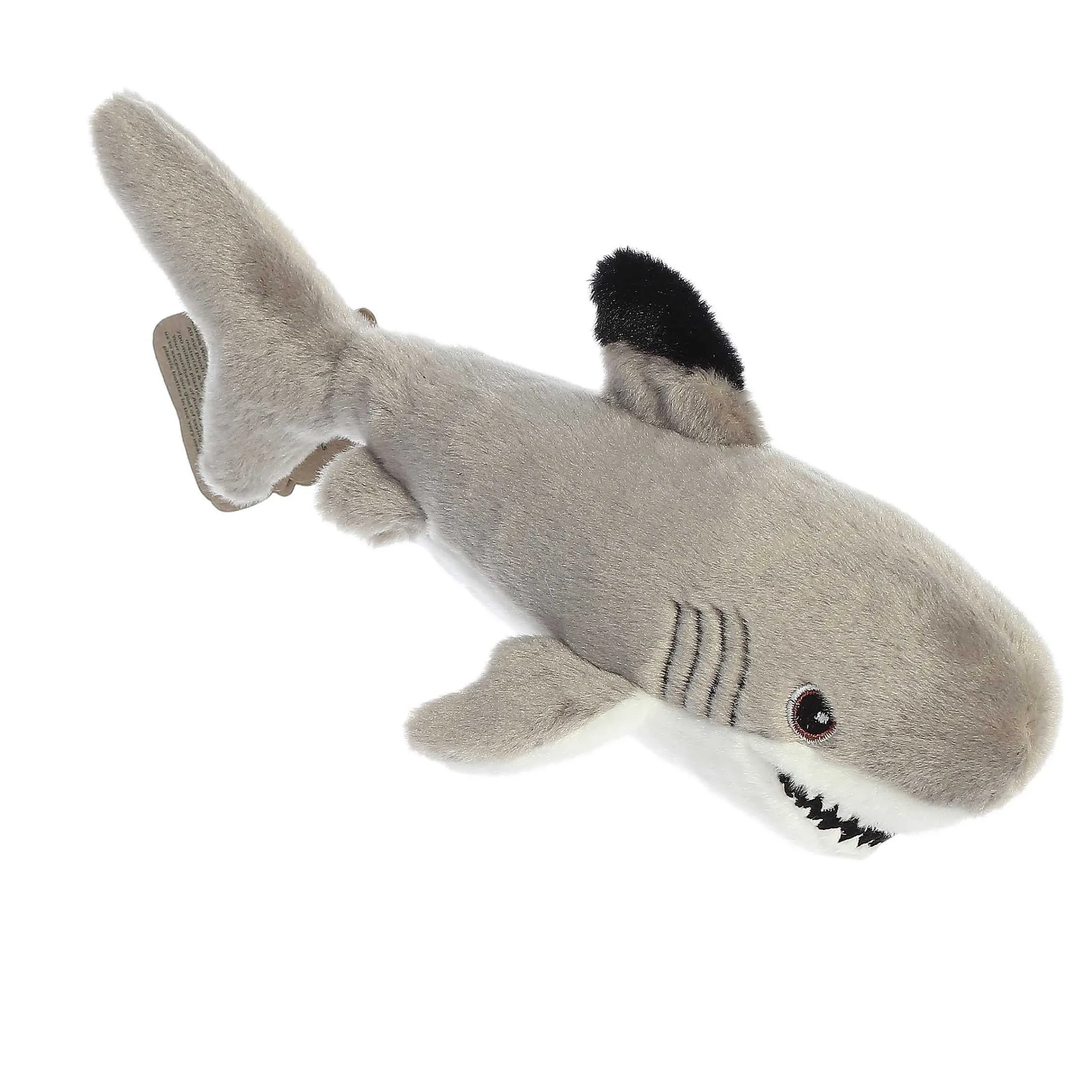 New | Aurora® - Eco Nation - Eco Softies - 8" Black Tipped Shark