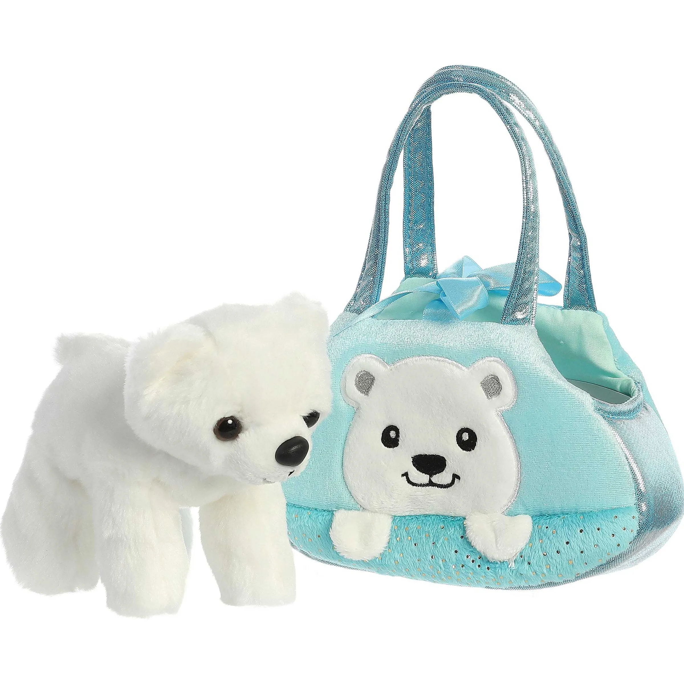 Arctic | Aurora® - Fancy Pals - 7" Peek-A-Boo Polar Bear