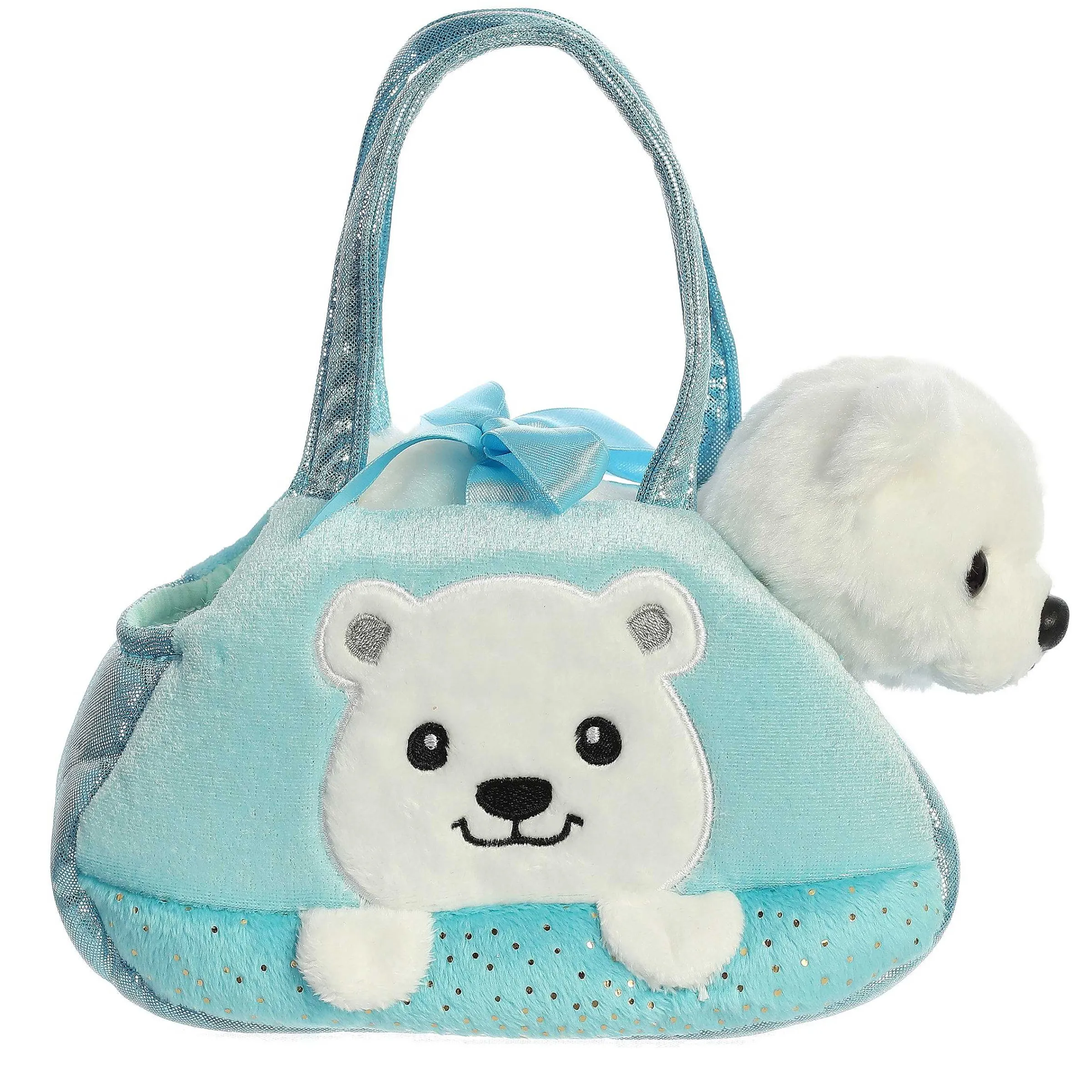 Arctic | Aurora® - Fancy Pals - 7" Peek-A-Boo Polar Bear