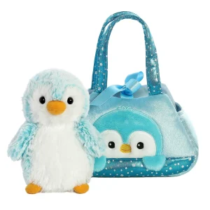 Arctic | Aurora® - Fancy Pals - 7" Pompom Penguin - Blue
