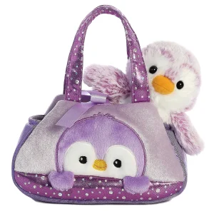 Arctic | Aurora® - Fancy Pals - 7" Pompom Penguin - Purple