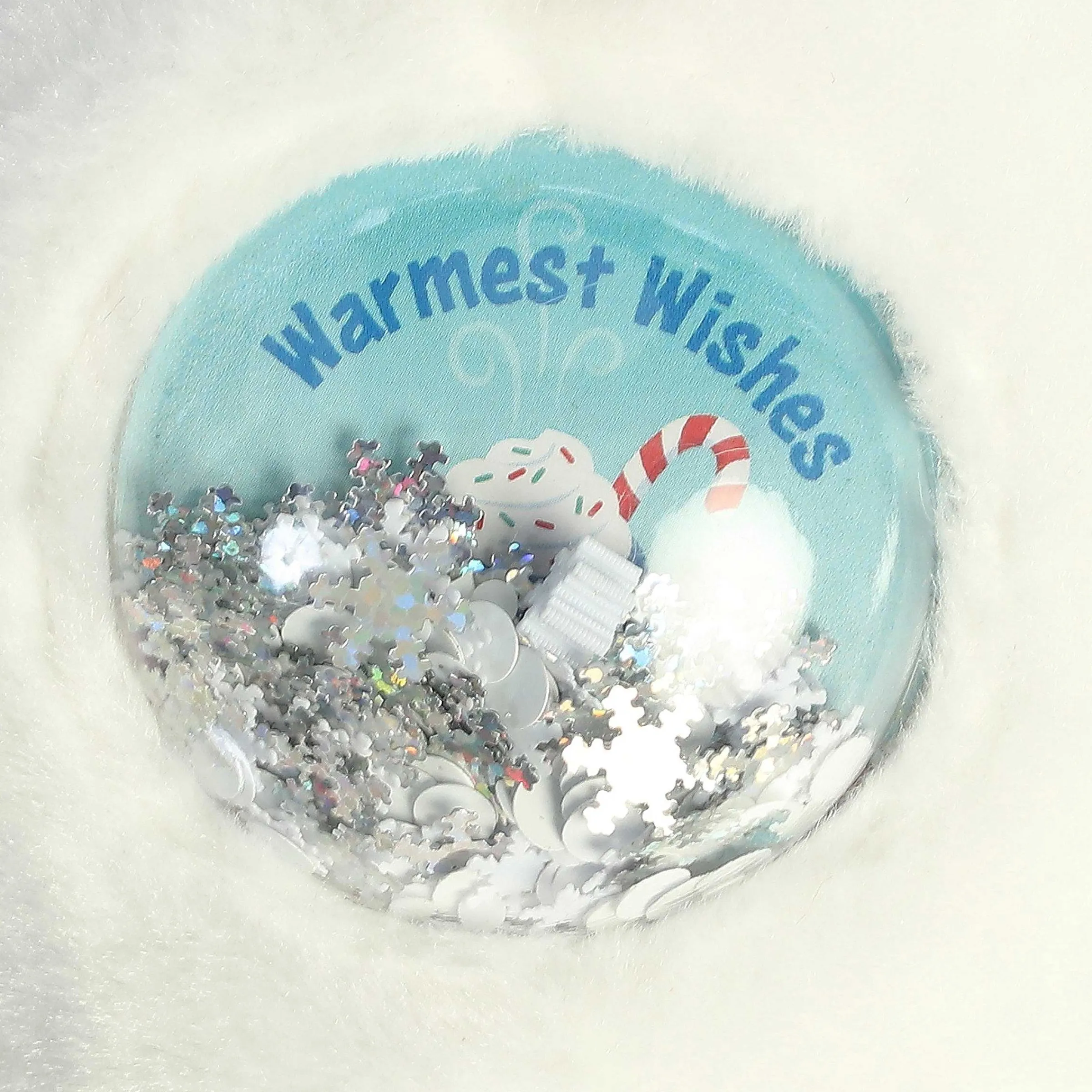 Interactive | Aurora® - Holiday - Snowglobe Bellies - 5" Warmest Wishes Snowman