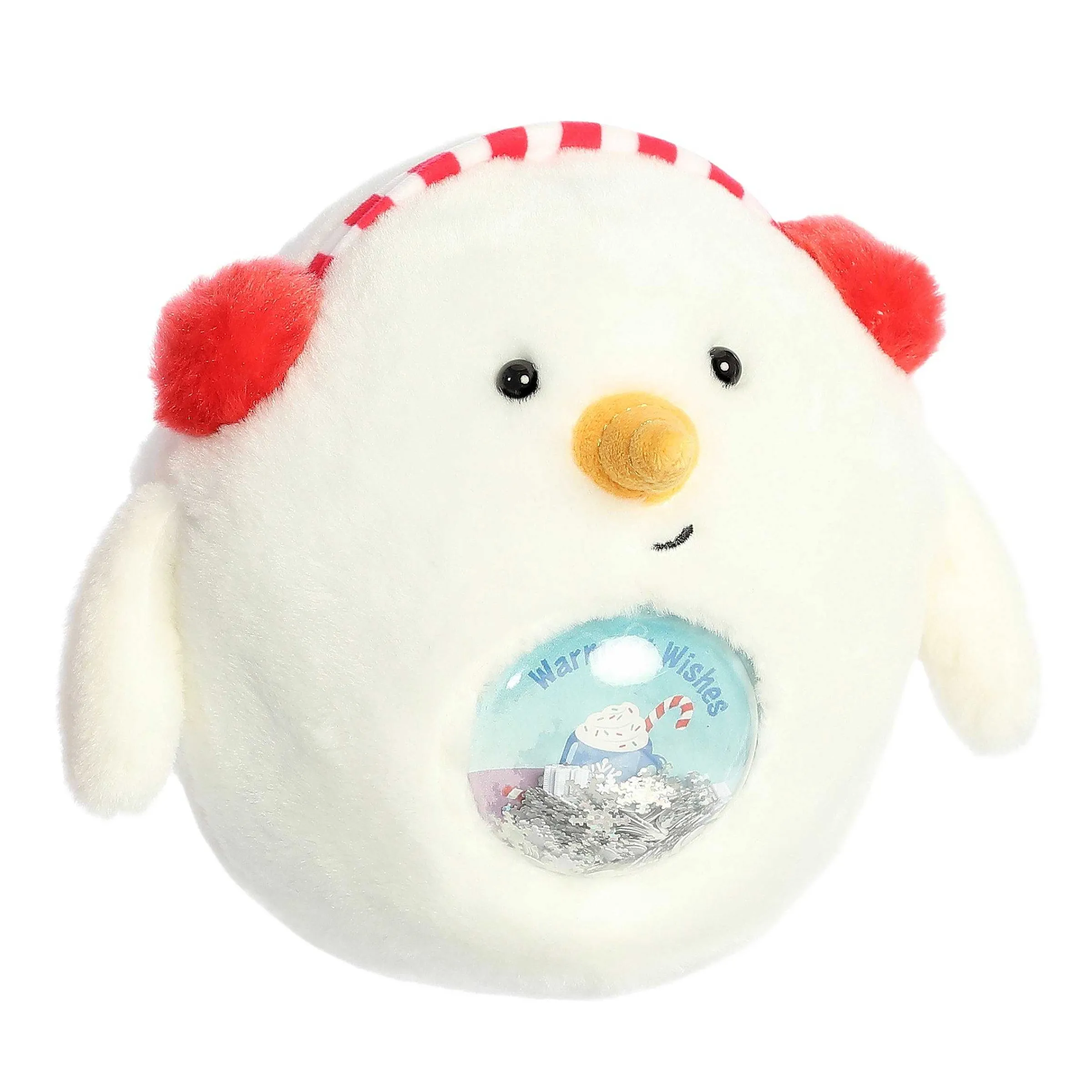 Interactive | Aurora® - Holiday - Snowglobe Bellies - 5" Warmest Wishes Snowman