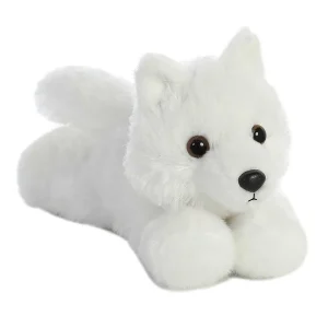 Arctic | Aurora® - Mini Flopsie - 8" White Wolf