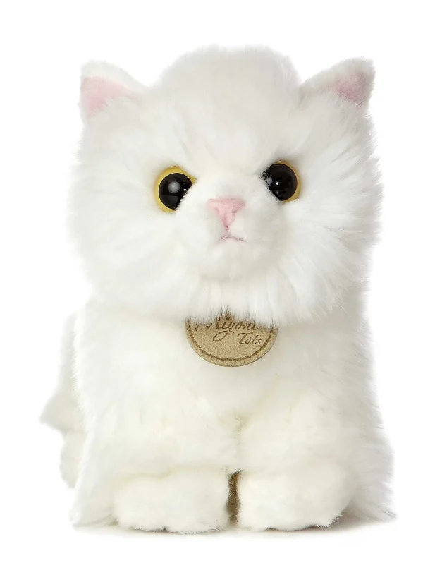 Miyoni® | Aurora® - Miyoni® Tots - 7.5" Angora Kitten