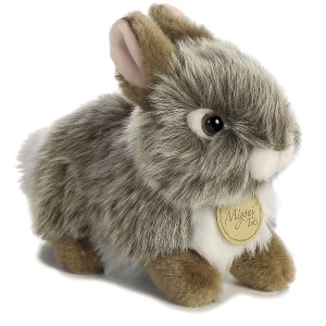 Miyoni® | Aurora® - Miyoni® Tots - 7" Baby Bunny - Grey