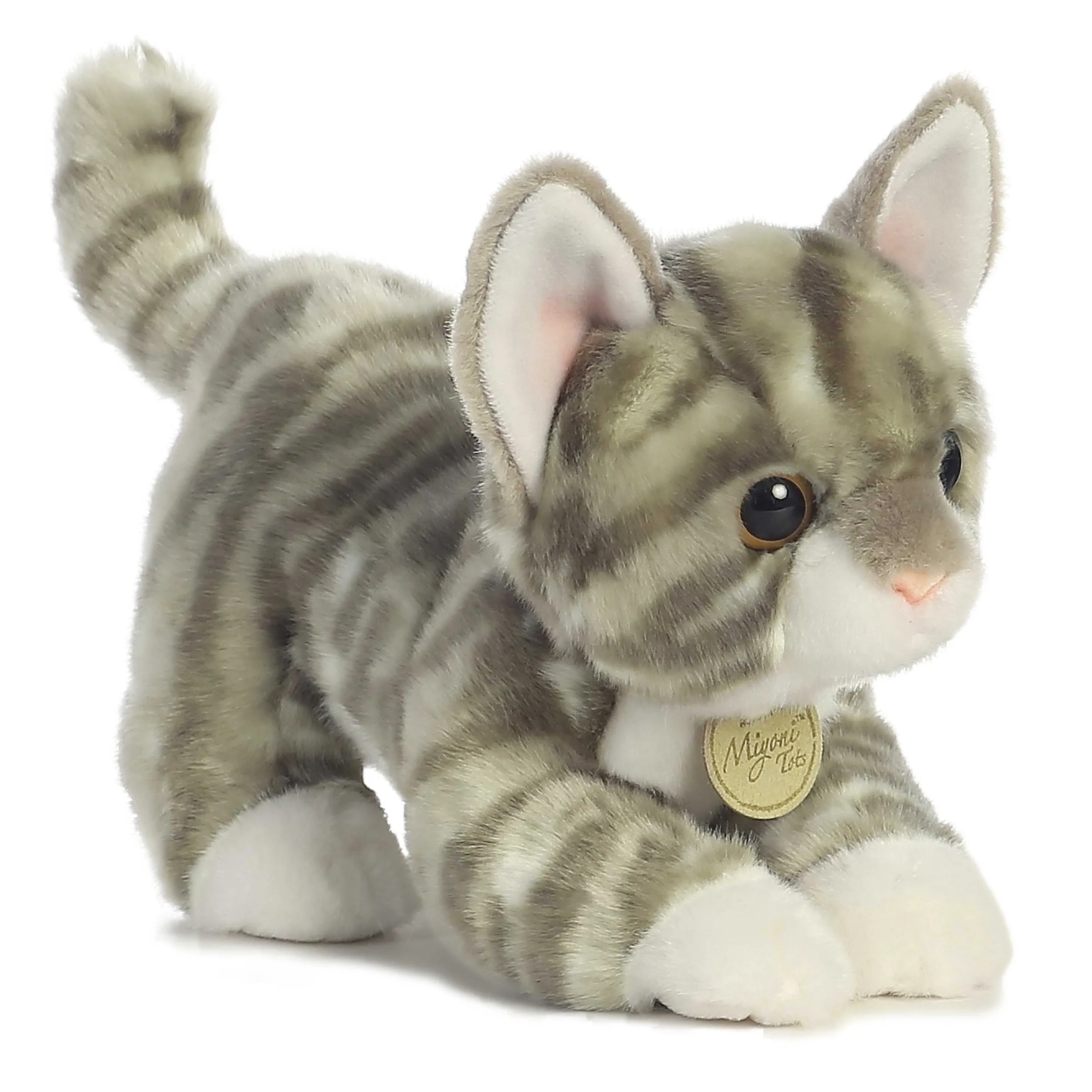 Miyoni® | Aurora® - Miyoni® Tots - 9" Grey Tabby Kitten