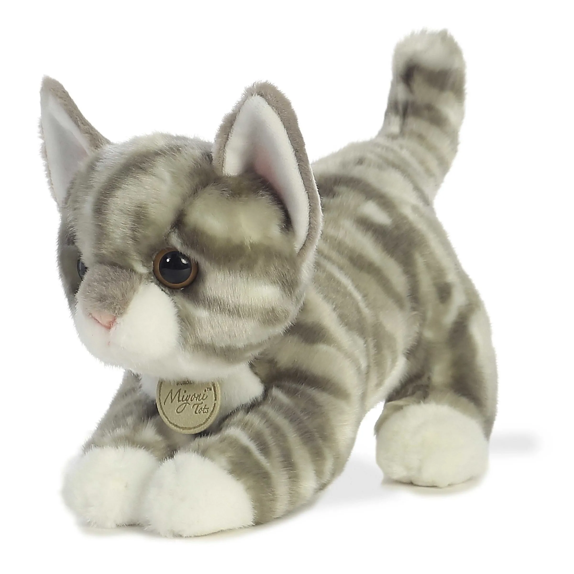 Miyoni® | Aurora® - Miyoni® Tots - 9" Grey Tabby Kitten