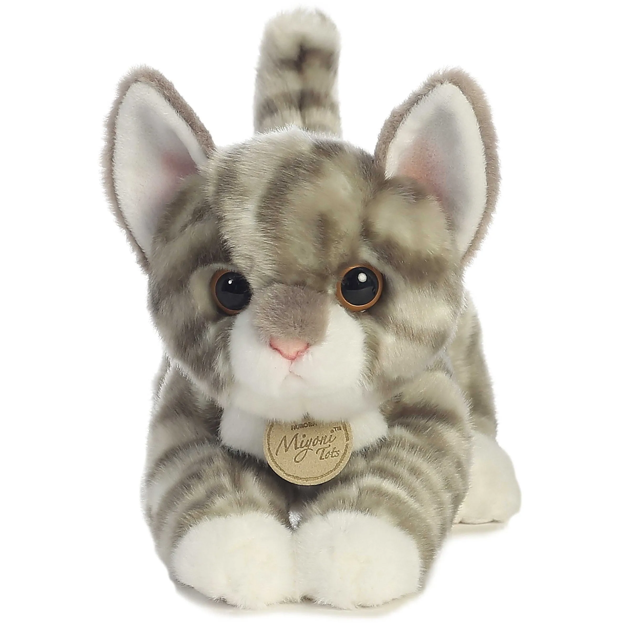 Miyoni® | Aurora® - Miyoni® Tots - 9" Grey Tabby Kitten