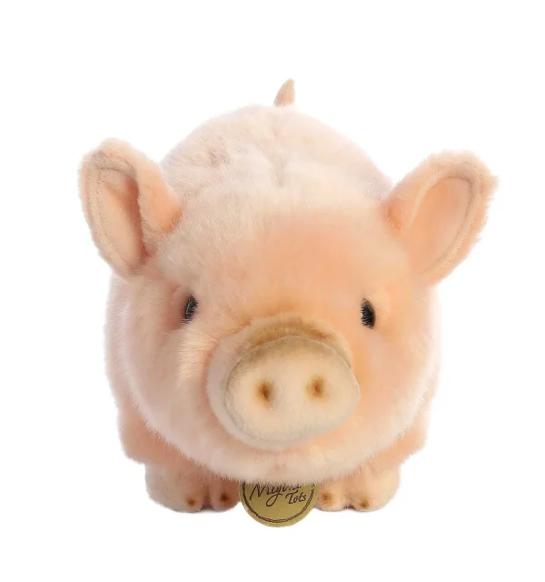 Miyoni® | Aurora® - Miyoni® Tots - 11" Pot-Bellied Piglet Pink