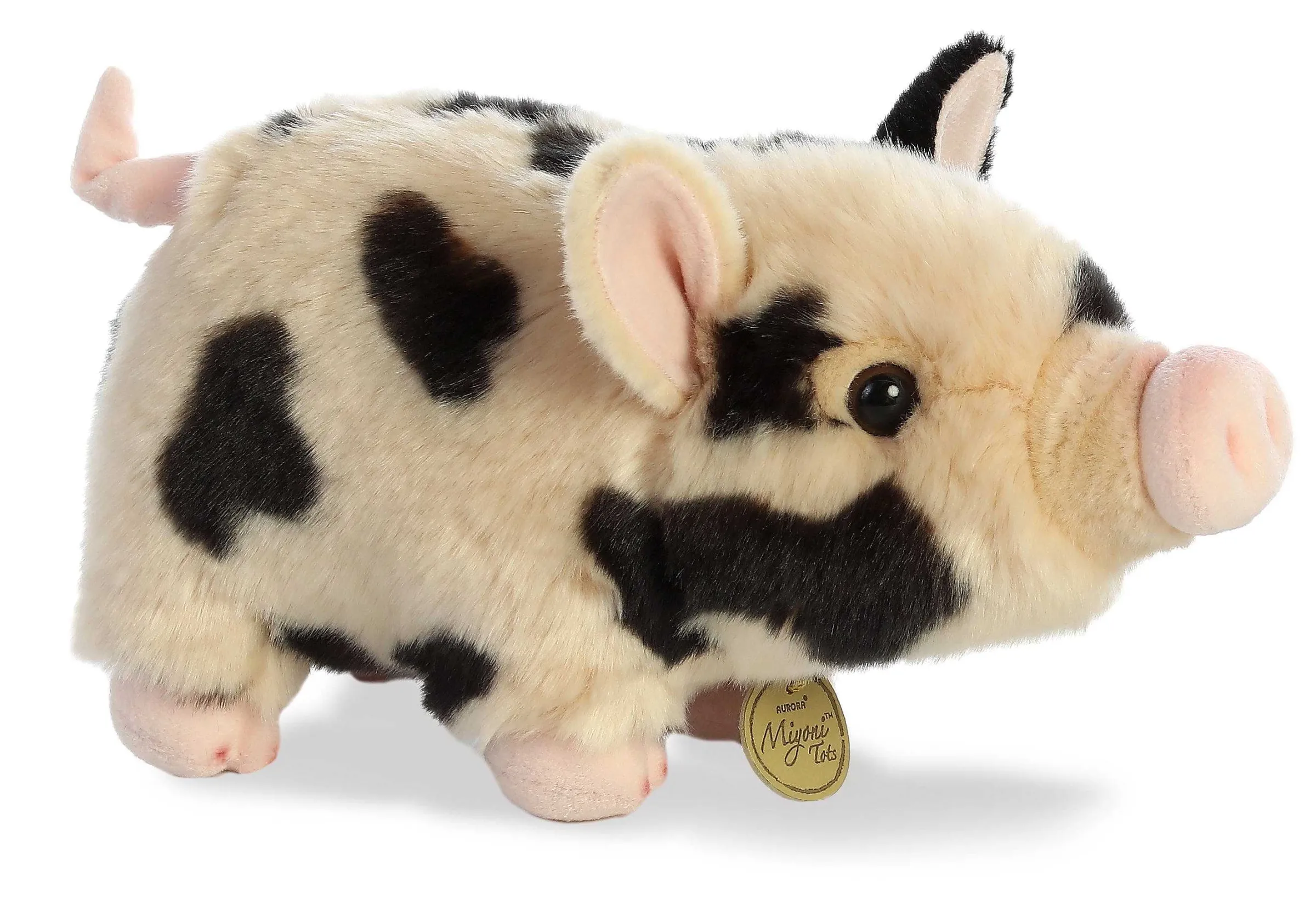Miyoni® | Aurora® - Miyoni® Tots - 11" Pot-Bellied Piglet Spotted