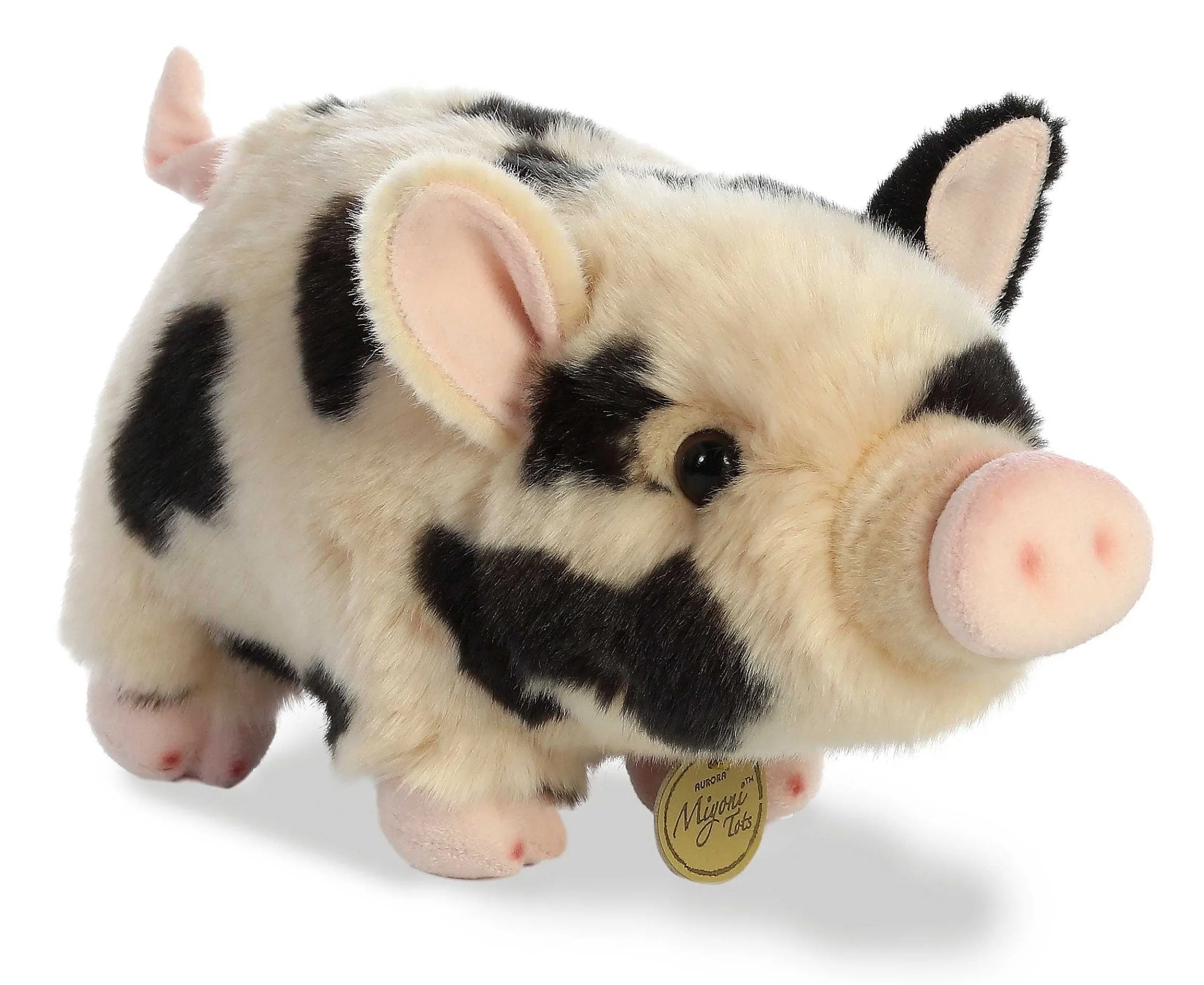 Miyoni® | Aurora® - Miyoni® Tots - 11" Pot-Bellied Piglet Spotted