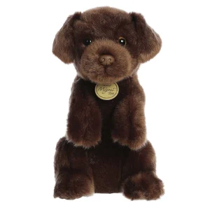 Miyoni® | Aurora® - Miyoni® Tots - Sitting Pretty - 11" Chocolate Lab