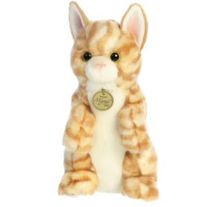 Miyoni® | Aurora® - Miyoni® Tots - Sitting Pretty - 10.5" Orange Tabby Kitten