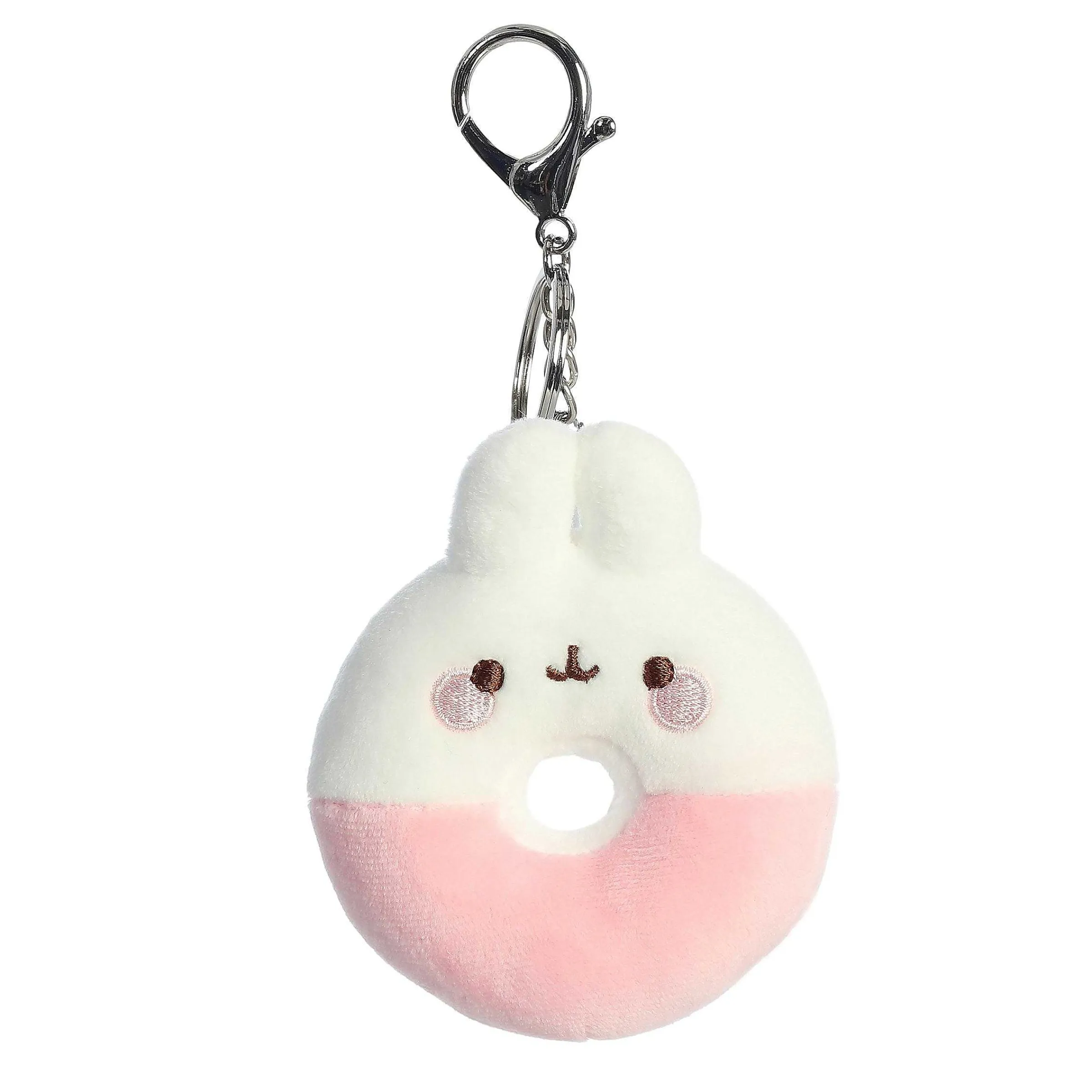 Molang | Licensed Aurora® - Molang - 3" Donut Molang Keychain