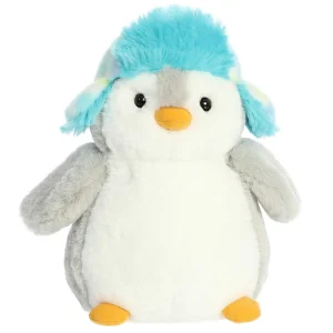 Arctic | Aurora® - Pompom Penguin - 10" Blue Mosaic