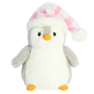Arctic | Aurora® - Pompom Penguin - 10.5" Pink Mosaic