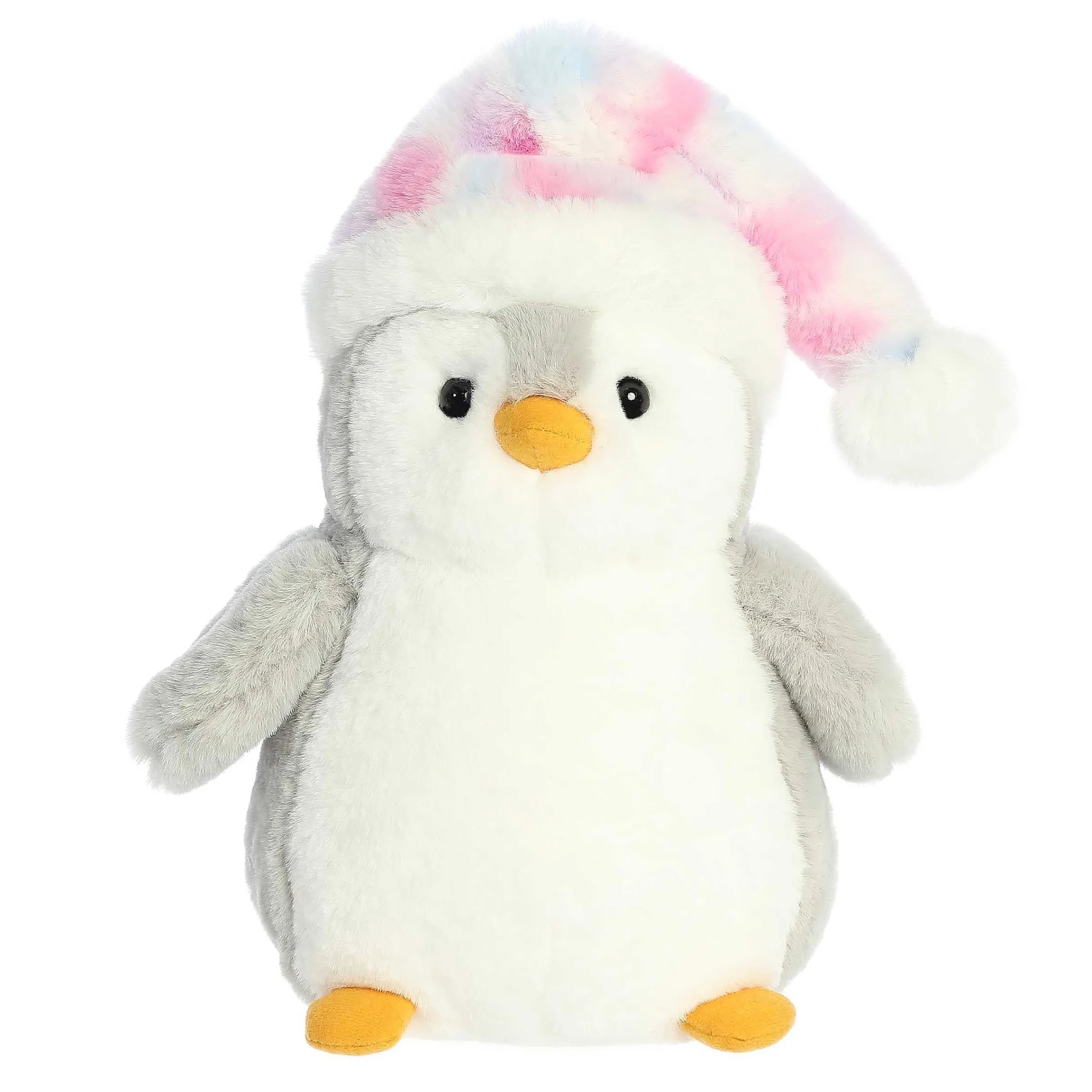 Arctic | Aurora® - Pompom Penguin - 10.5" Pink Mosaic