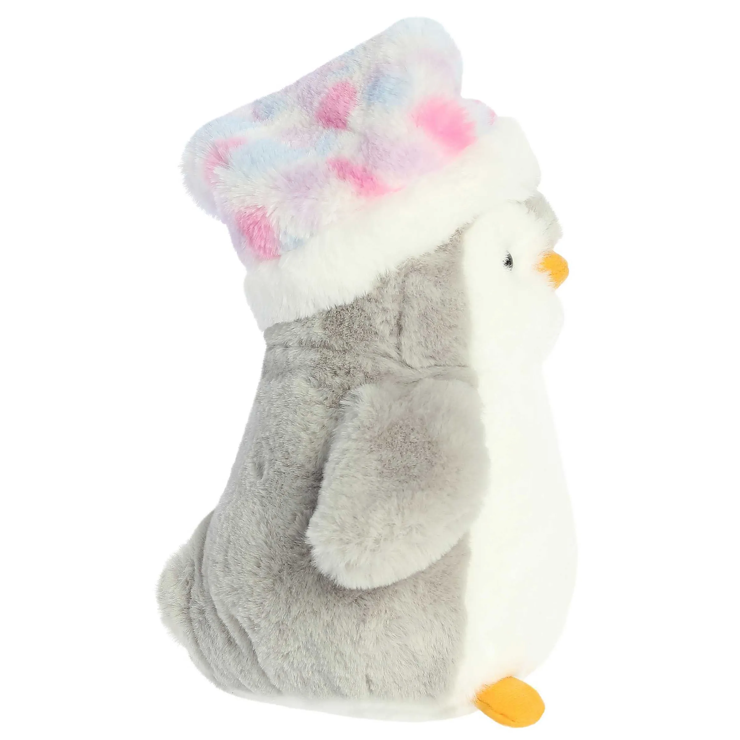 Arctic | Aurora® - Pompom Penguin - 10.5" Pink Mosaic