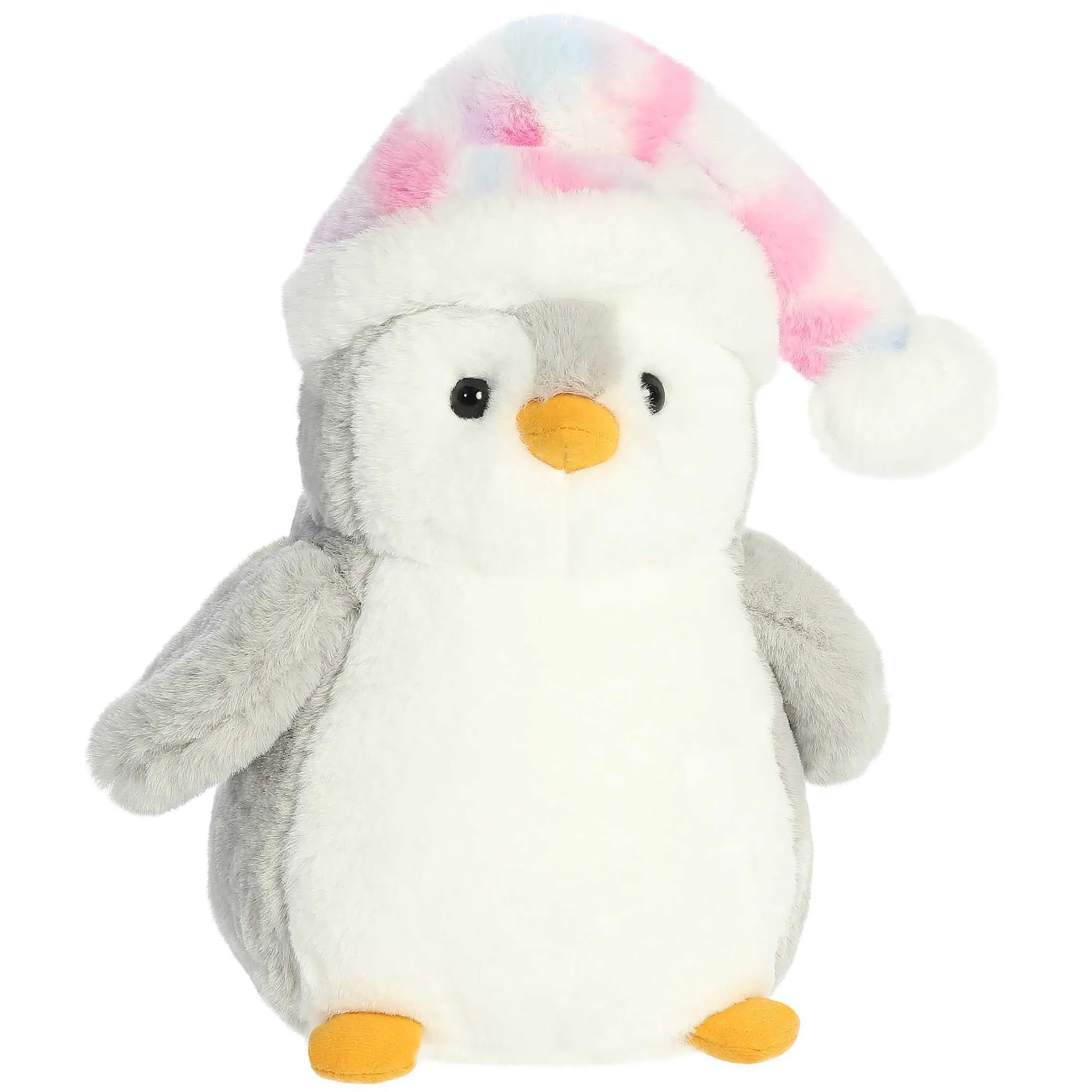 Arctic | Aurora® - Pompom Penguin - 10.5" Pink Mosaic