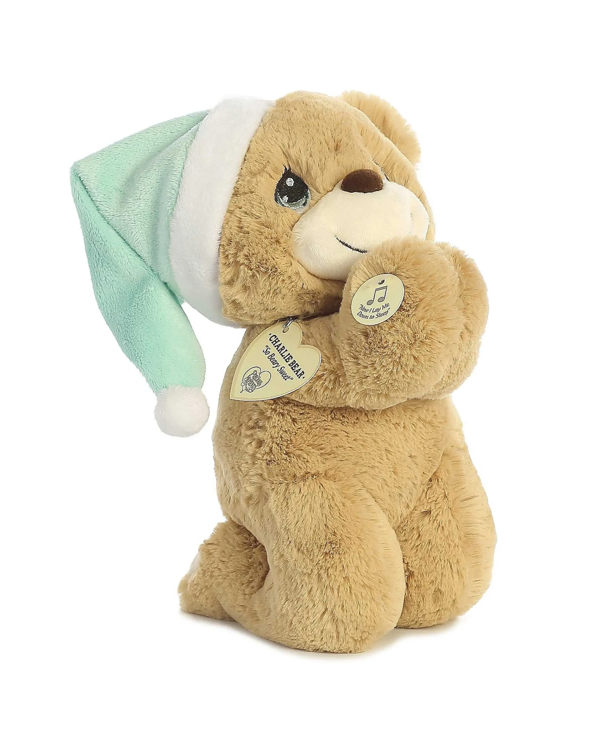 Precious Moments | Licensed Aurora® - Precious Moments - 10" Charlie Prayer Bear