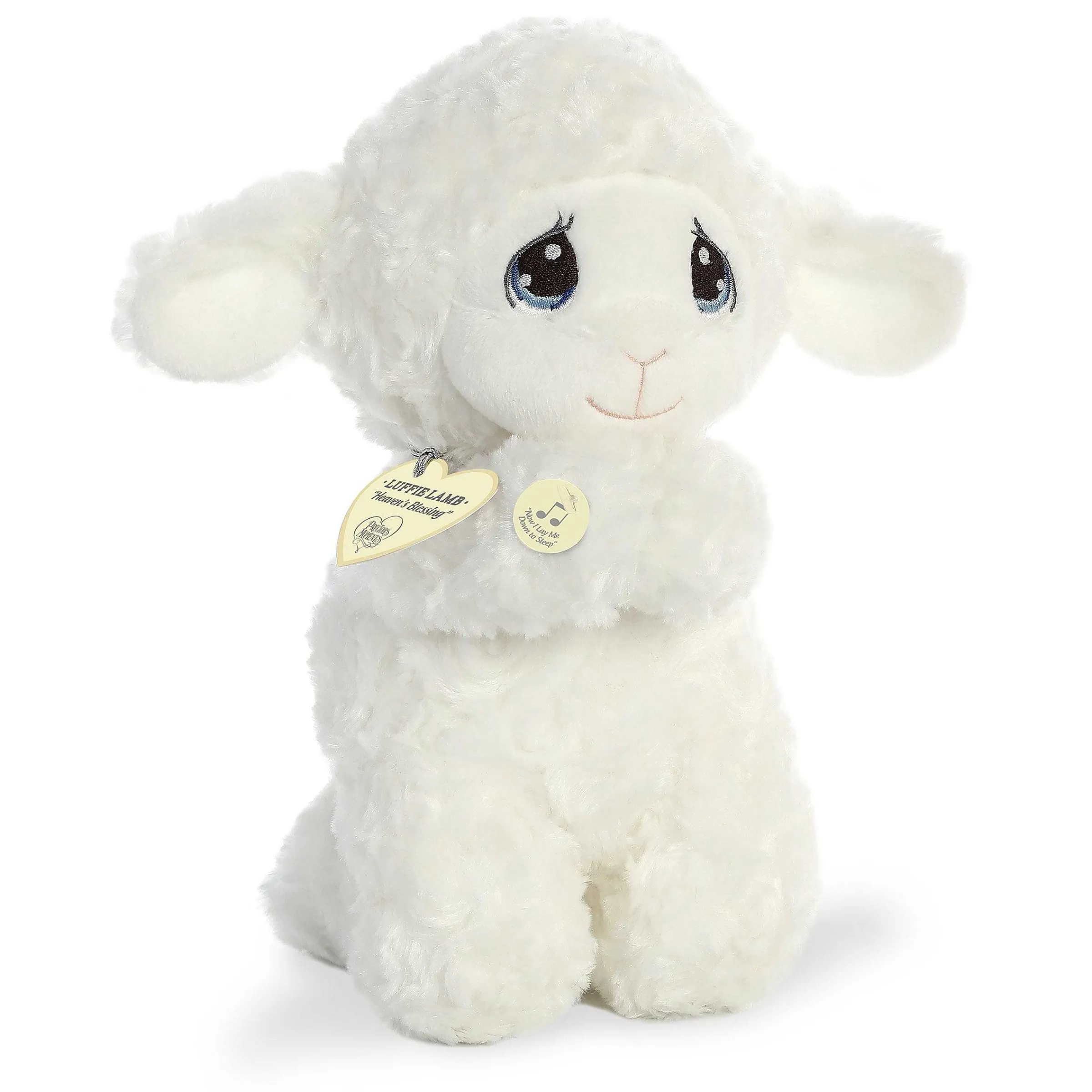 Precious Moments | Licensed Aurora® - Precious Moments - 10" Luffie Praying Lamb - English
