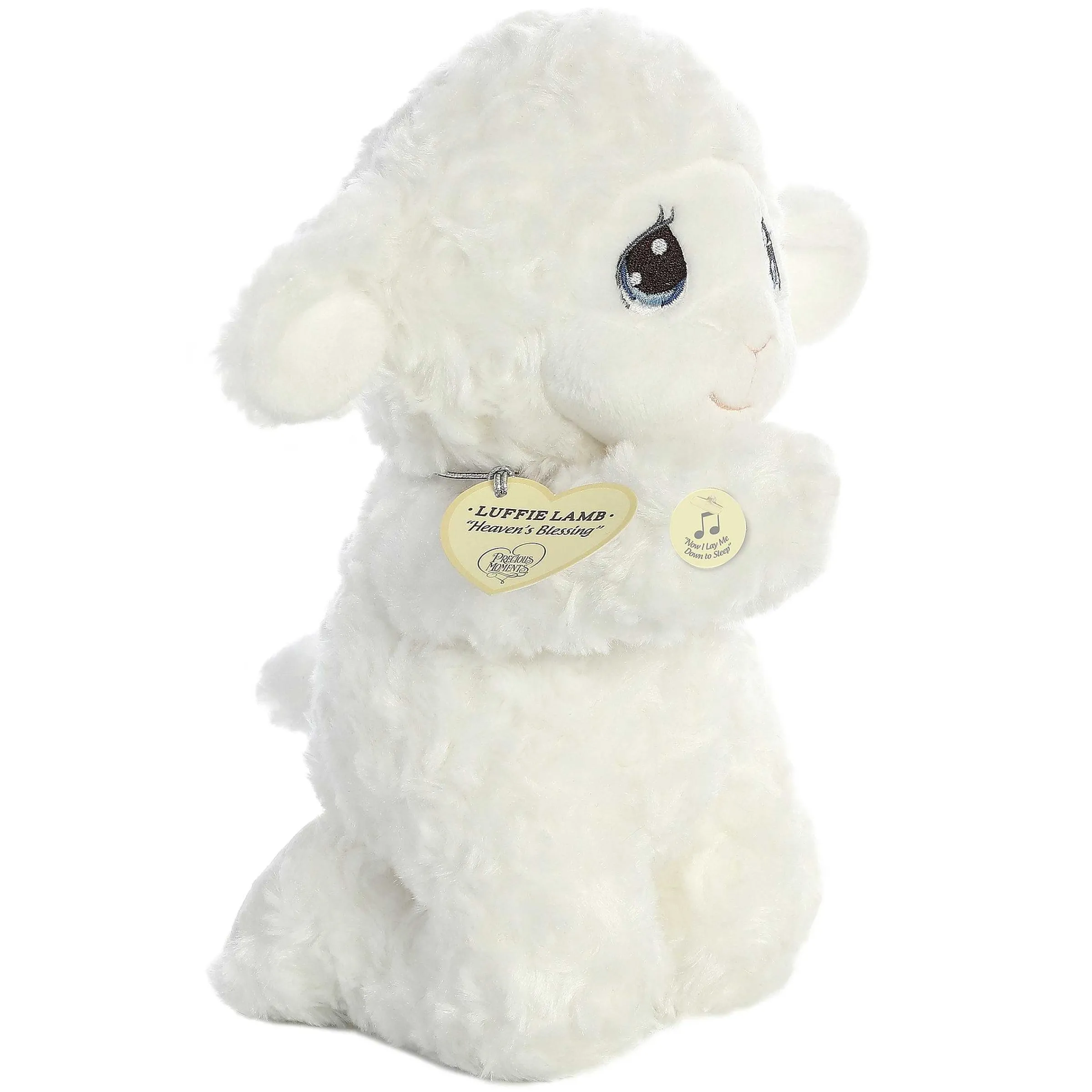 Precious Moments | Licensed Aurora® - Precious Moments - 10" Luffie Praying Lamb - English
