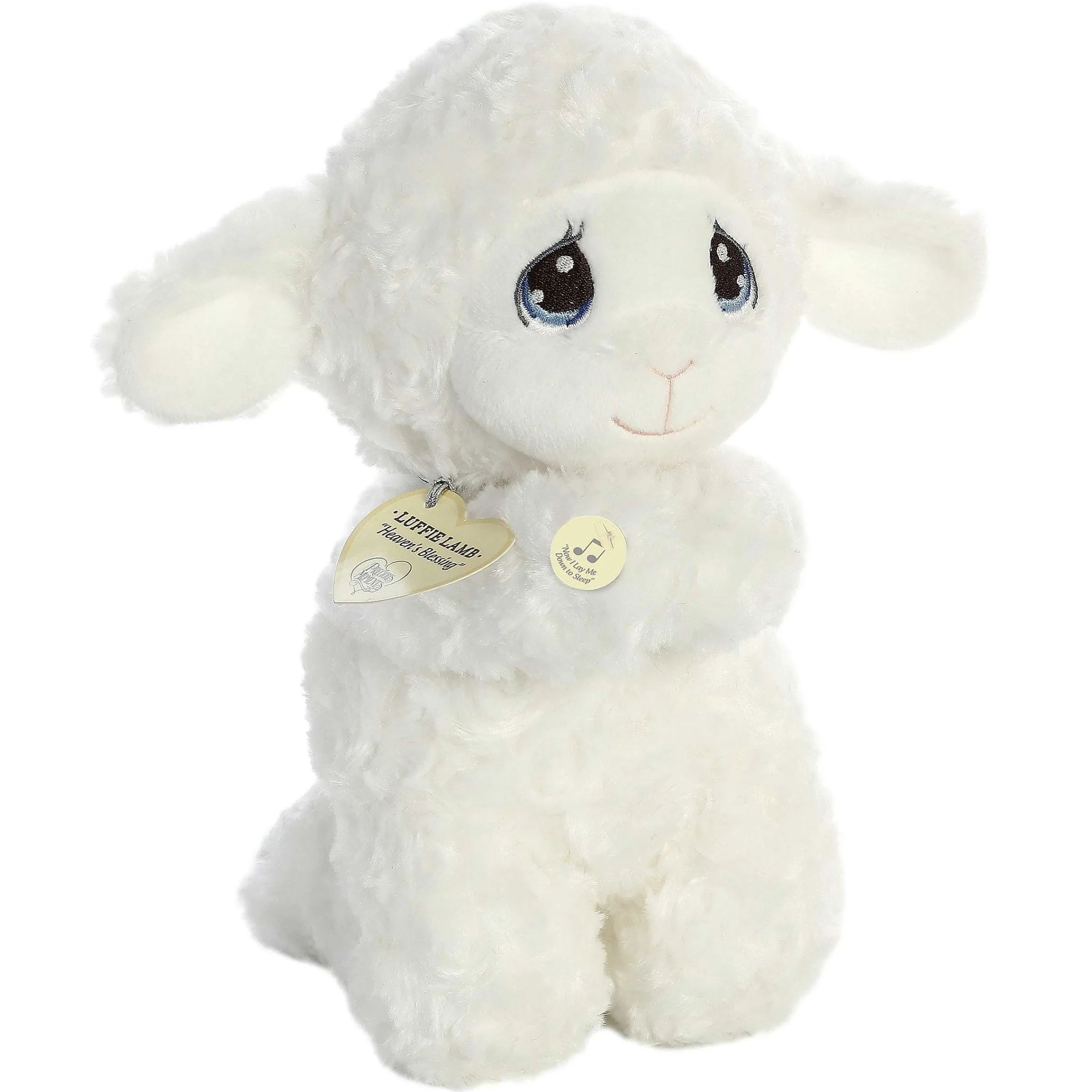 Precious Moments | Licensed Aurora® - Precious Moments - 10" Luffie Praying Lamb - English