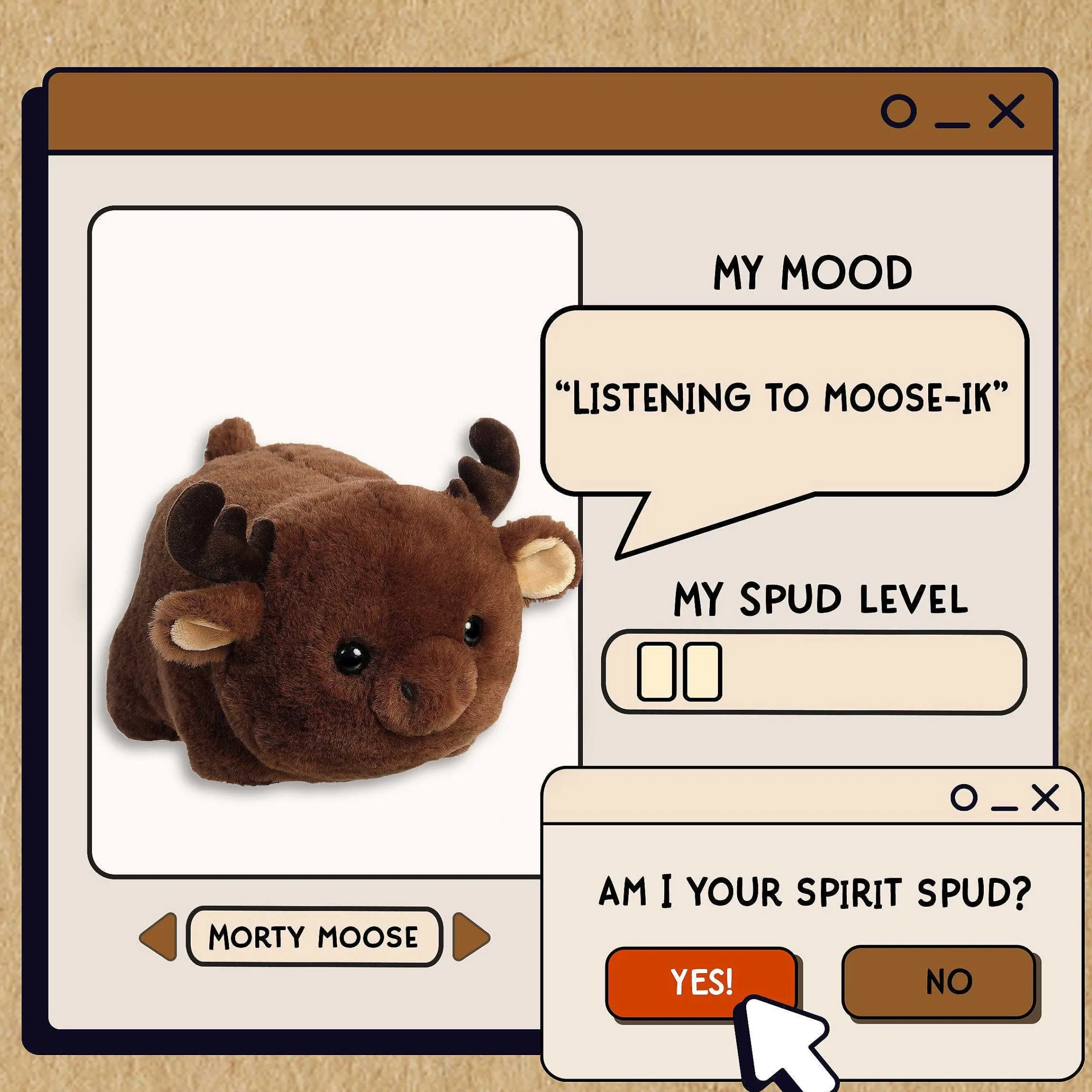 Spudsters | Aurora® - Spudsters - 10" Morty Moose