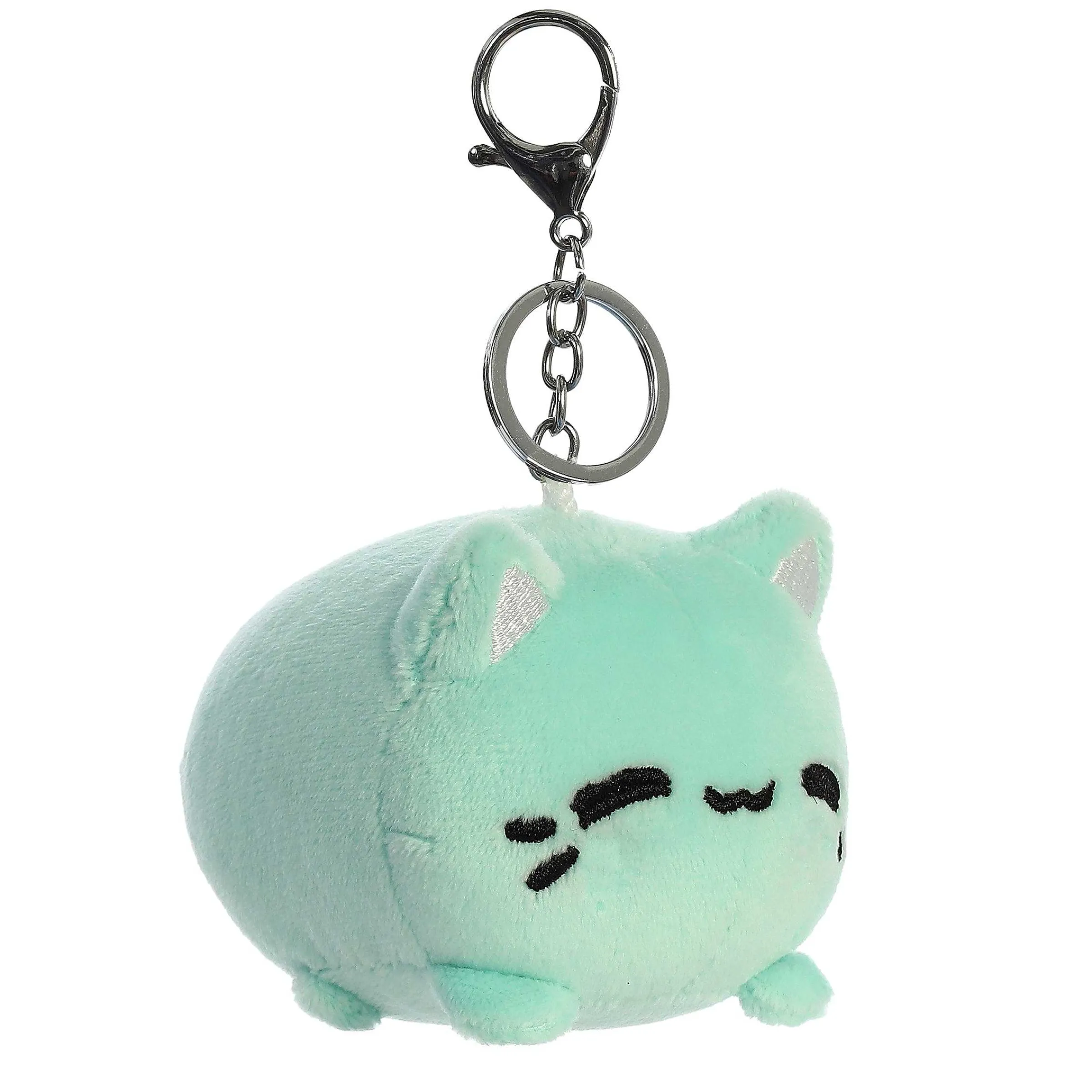 Tasty Peach® | Licensed Aurora® - Tasty Peach® - 3.5" Mint Meowchi Keychain