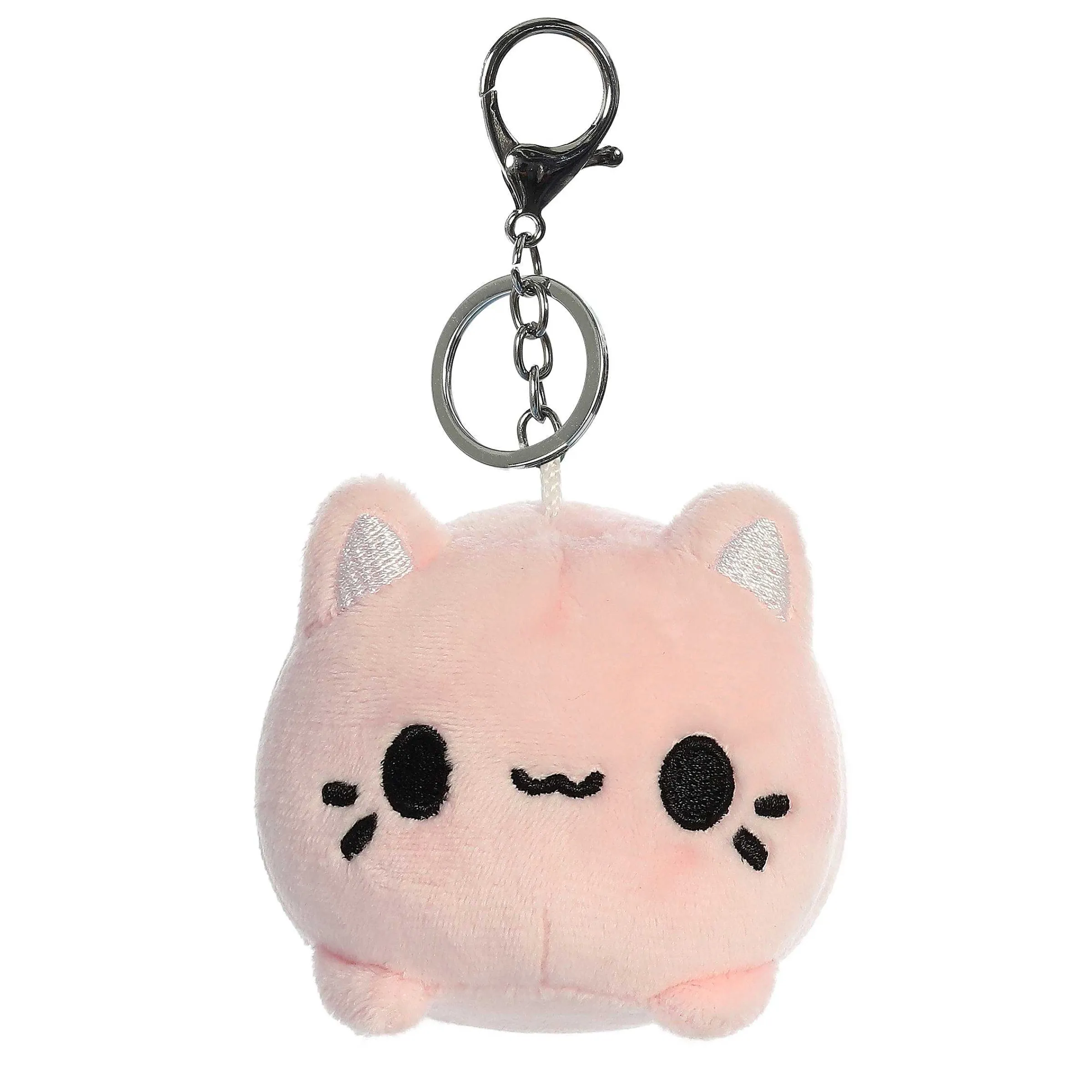 Tasty Peach® | Licensed Aurora® - Tasty Peach® - 3.5" Strawberry Meowchi Keychain