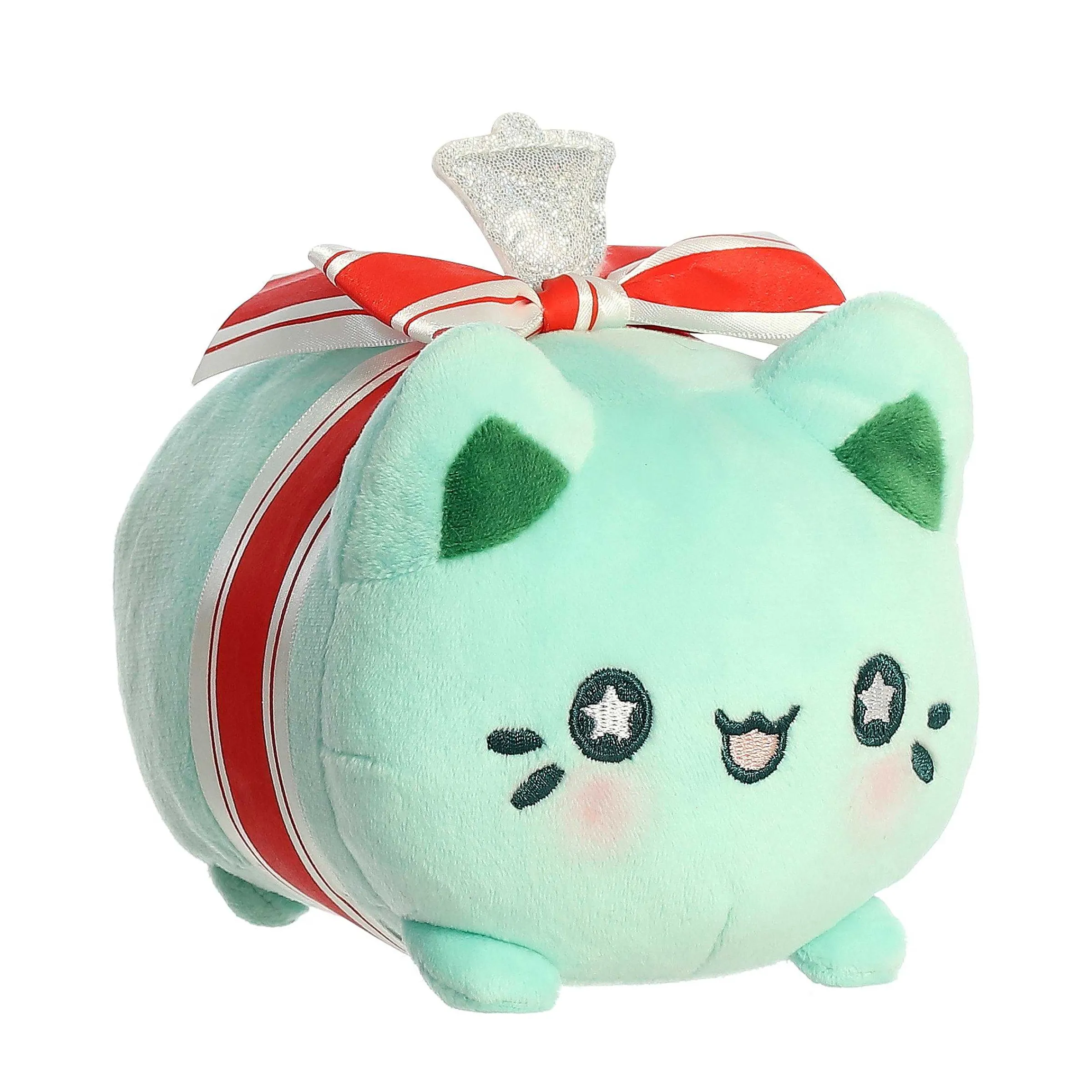 Tasty Peach® | Licensed Aurora® - Tasty Peach® - 7" Winter Wreath Meowchi