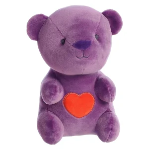 Valentine'S Day/St. Patrick'S Day | Aurora® - Valentine - 8" Yummy Heartbear - Purple