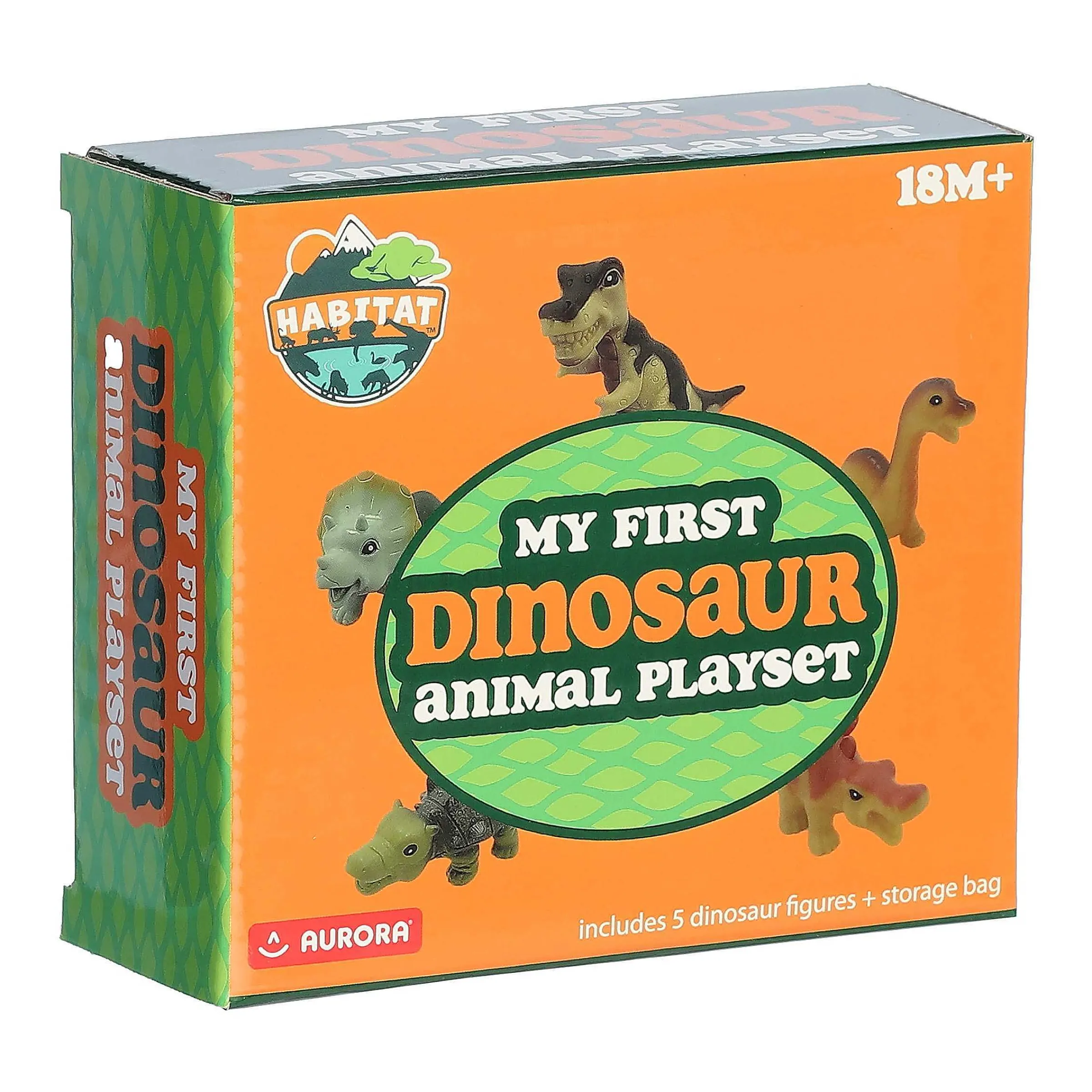 New | Aurora® Toys - Habitat - My First Dinosaur Animal Playset