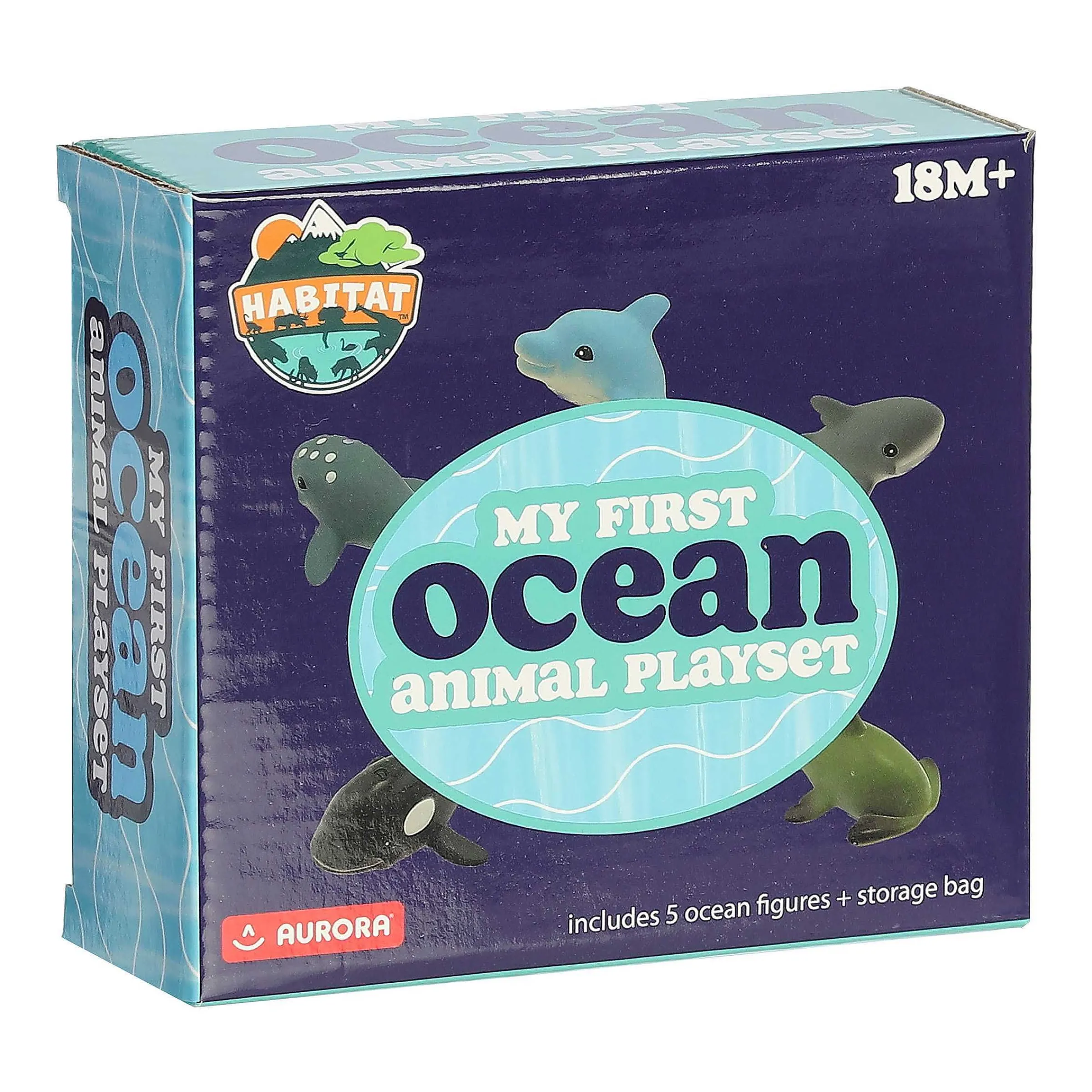 New | Aurora® Toys - Habitat - My First Ocean Animal Playset