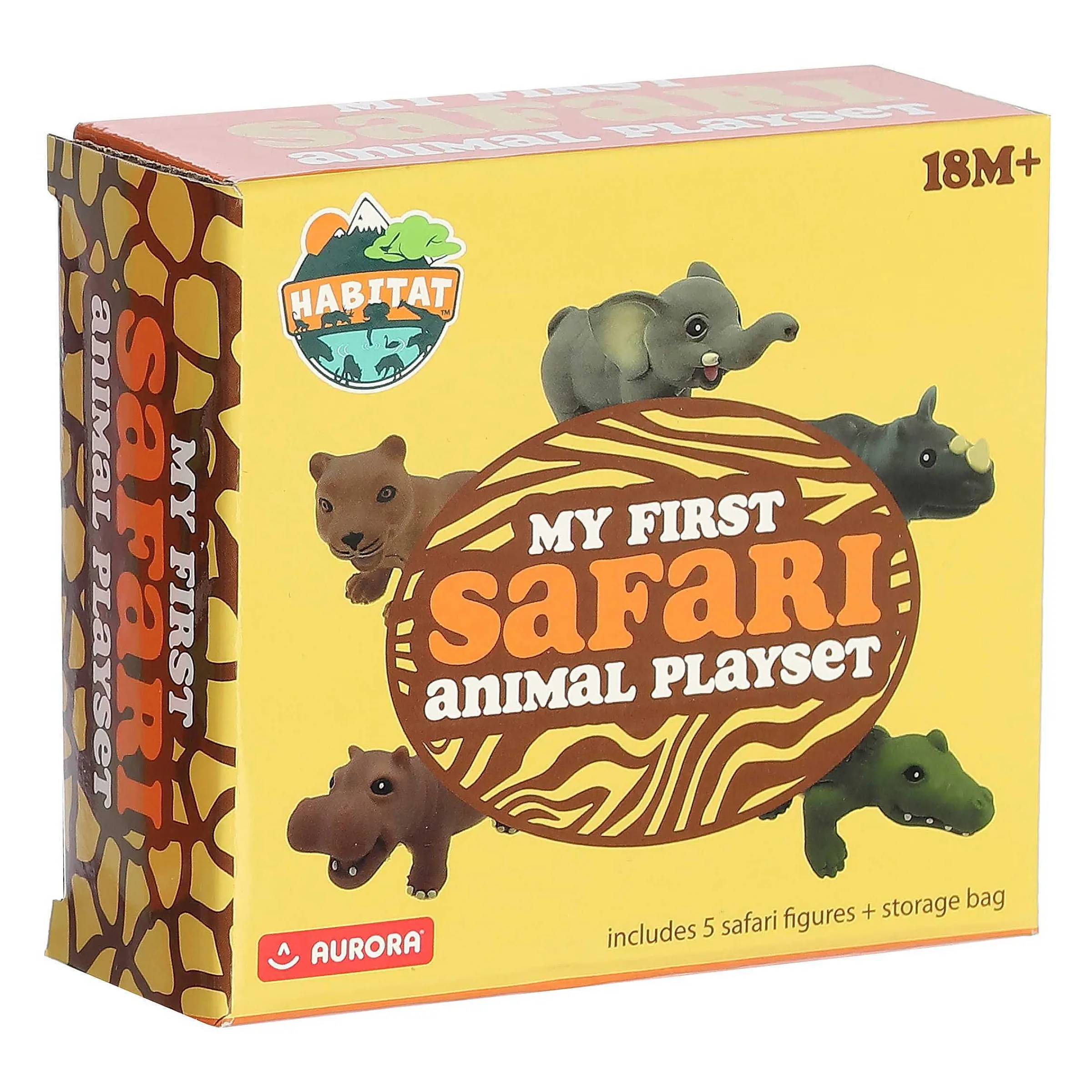 New | Aurora® Toys - Habitat - My First Safari Animal Playset