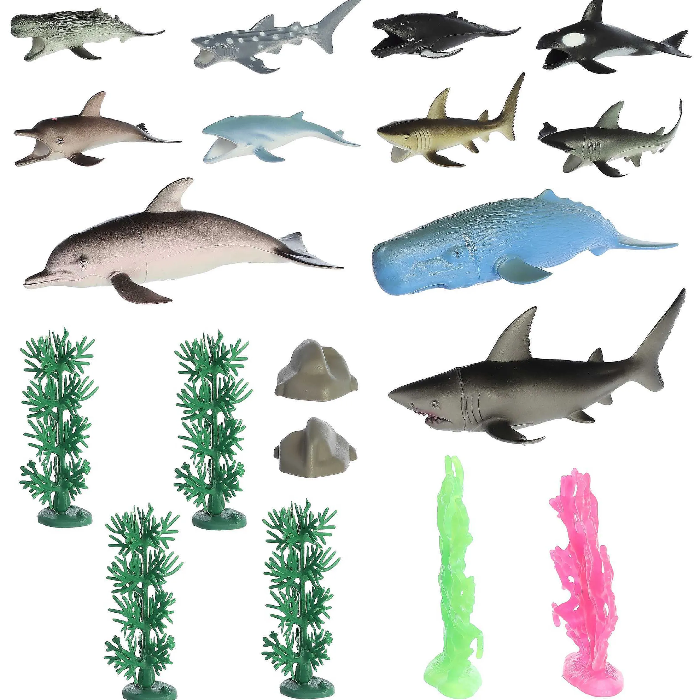 New | Aurora® Toys - Habitat - Ocean Animals Play Set