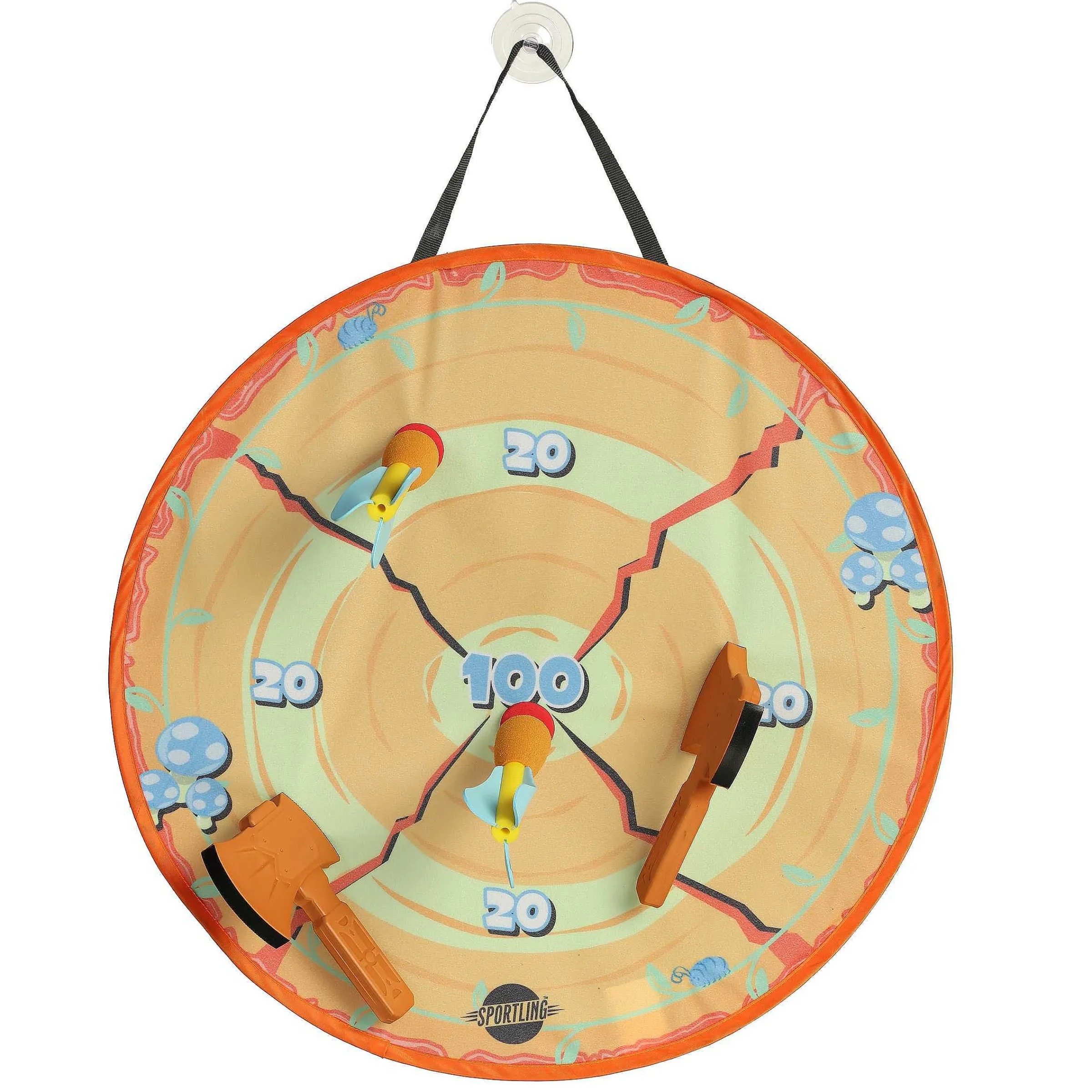 New | Aurora® Toys - Sportling - Combo Axe + Dart Throwing Set
